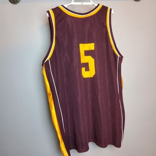 Other Vintage Holy Cross Maroon Gold Basketball Jersey Size 2XL Size US XXL / EU 58 / 5 - 2 Thumbnail