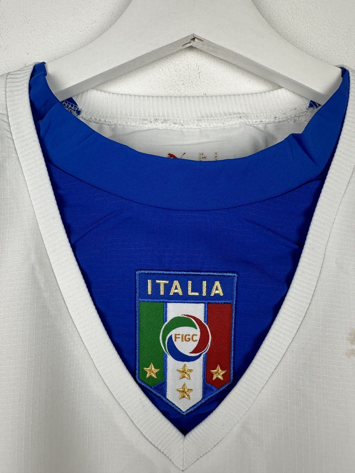 Puma Italy Italia 2006 Away Home Soccer Jersey Football Shirt Size US S / EU 44-46 / 1 - 4 Thumbnail