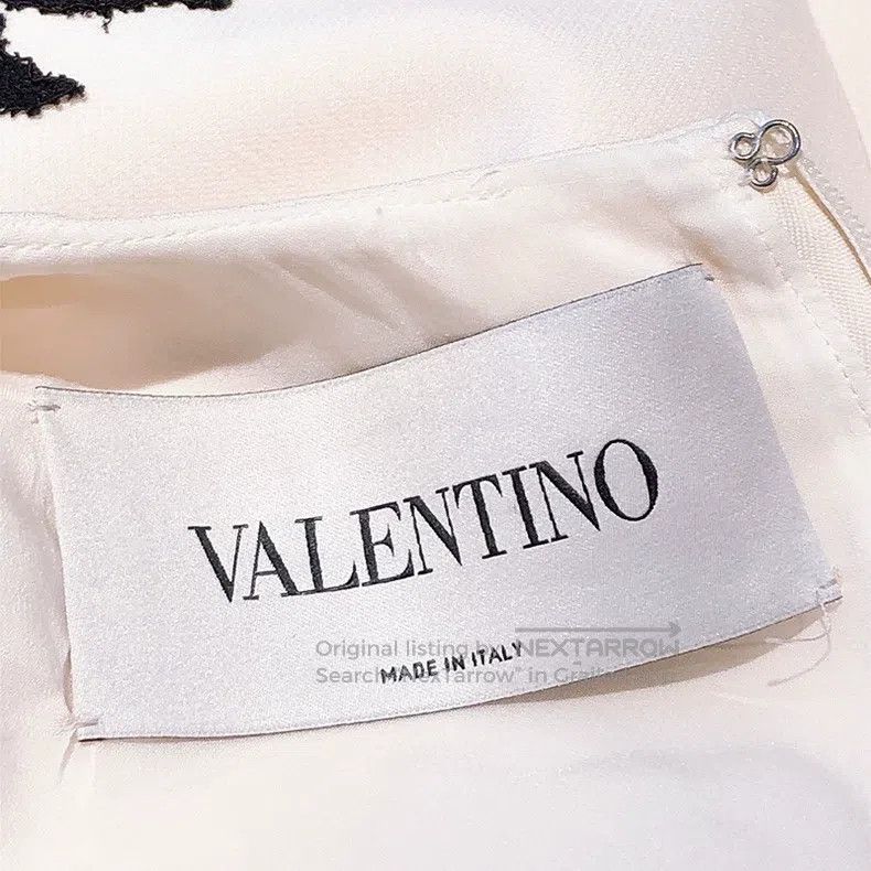 Valentino Valentino Color-blocked lace dress Size M / US 6-8 / IT 42-44 - 7 Thumbnail