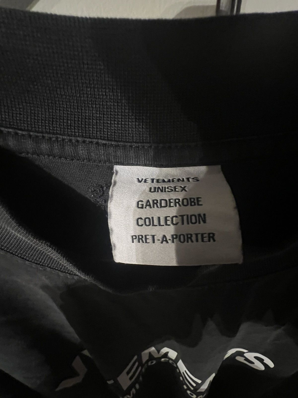 Vetements VÊTEMENTS T-SHIRT LIMITED EDITON Size US L / EU 52-54 / 3 - 6 Thumbnail