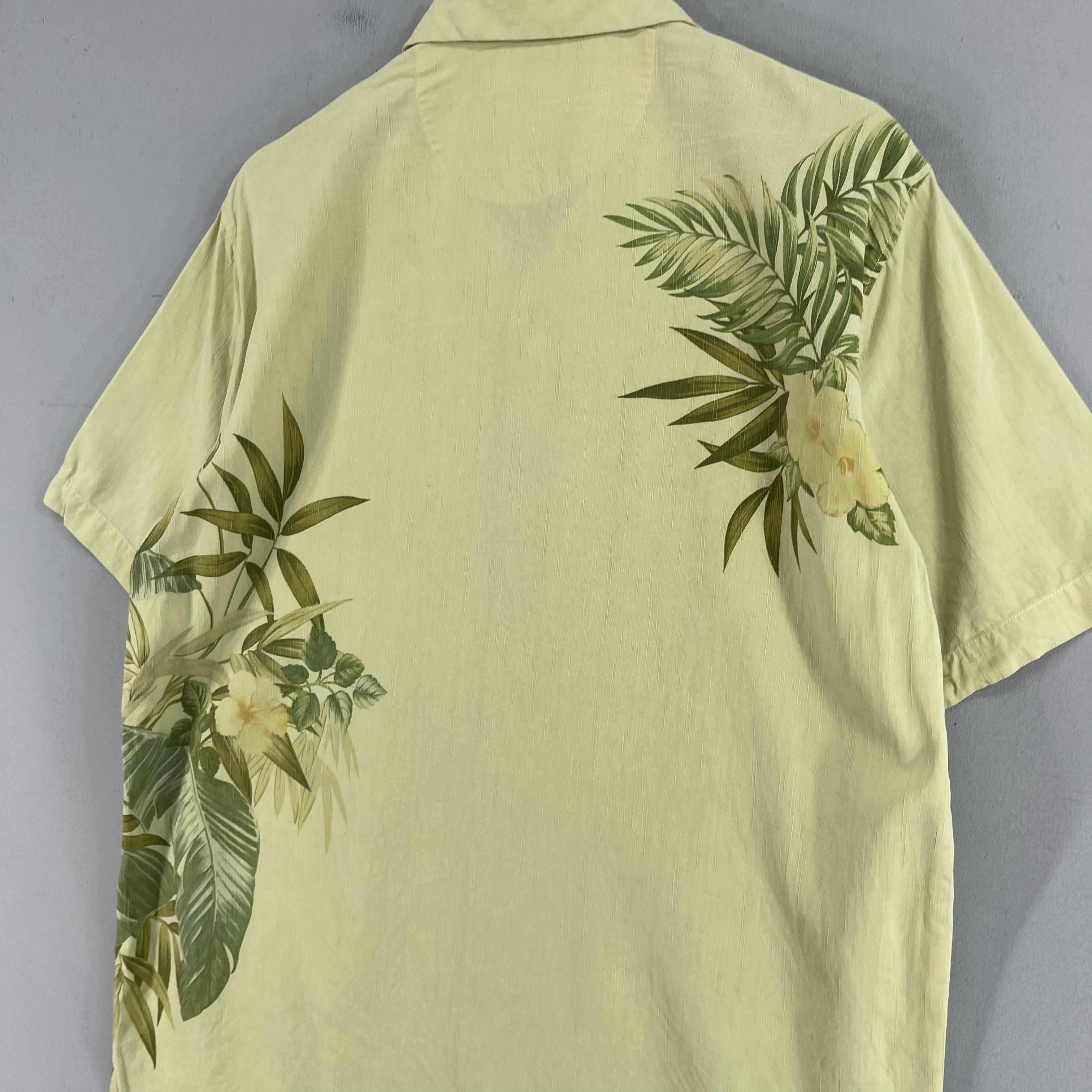 Tommy Bahama × Vintage TOMMY BAHAMA Hawaii Tropical Floral Hibiscus Motive Shirt Size US M / EU 48-50 / 2 - 8 Thumbnail