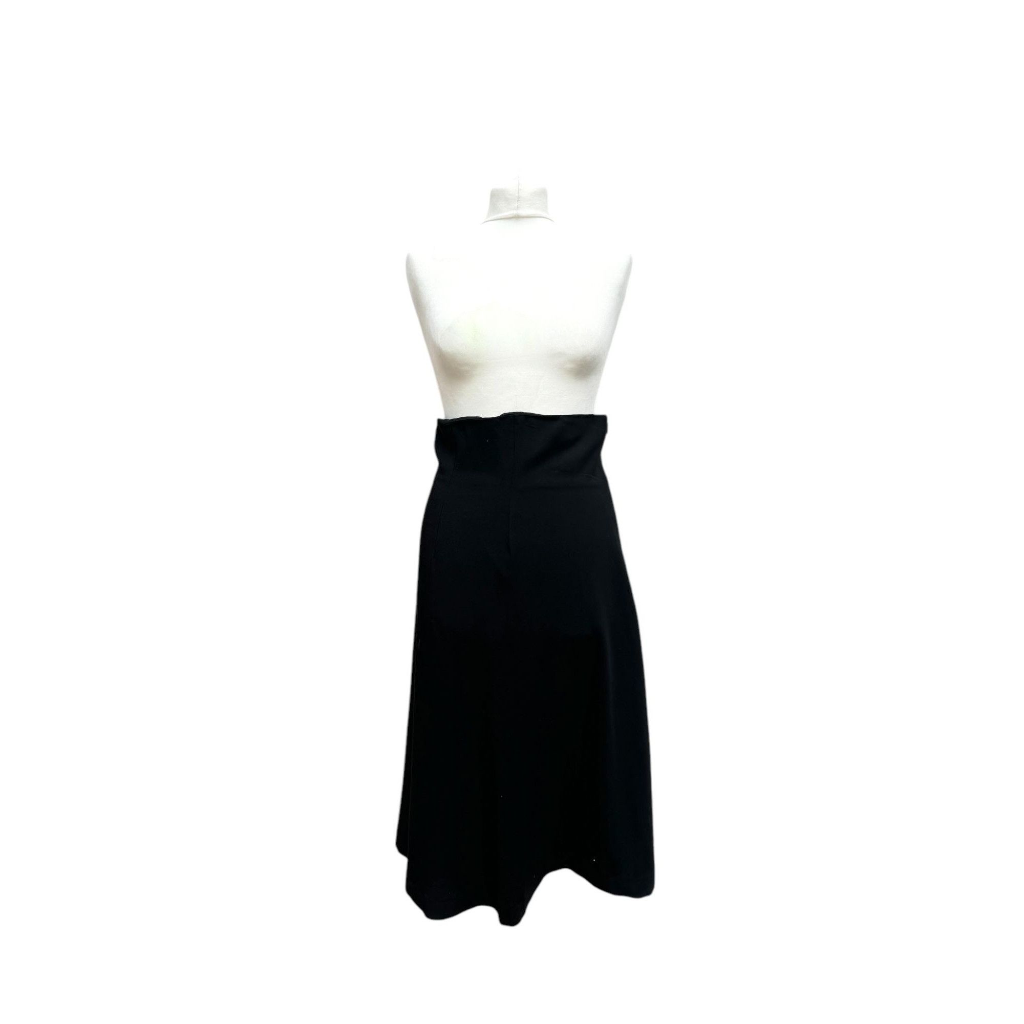 Alexander McQueen 1990s Archive Floating Black Skirt Size 30" / US 8 / IT 44 - 1 Thumbnail
