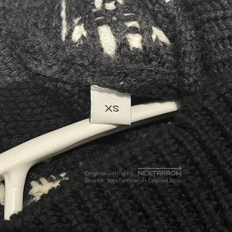 Givenchy Givenchy Black Wool Knit Sweater with Colorful Letters . Size XS / US 0-2 / IT 36-38 - 6 Thumbnail