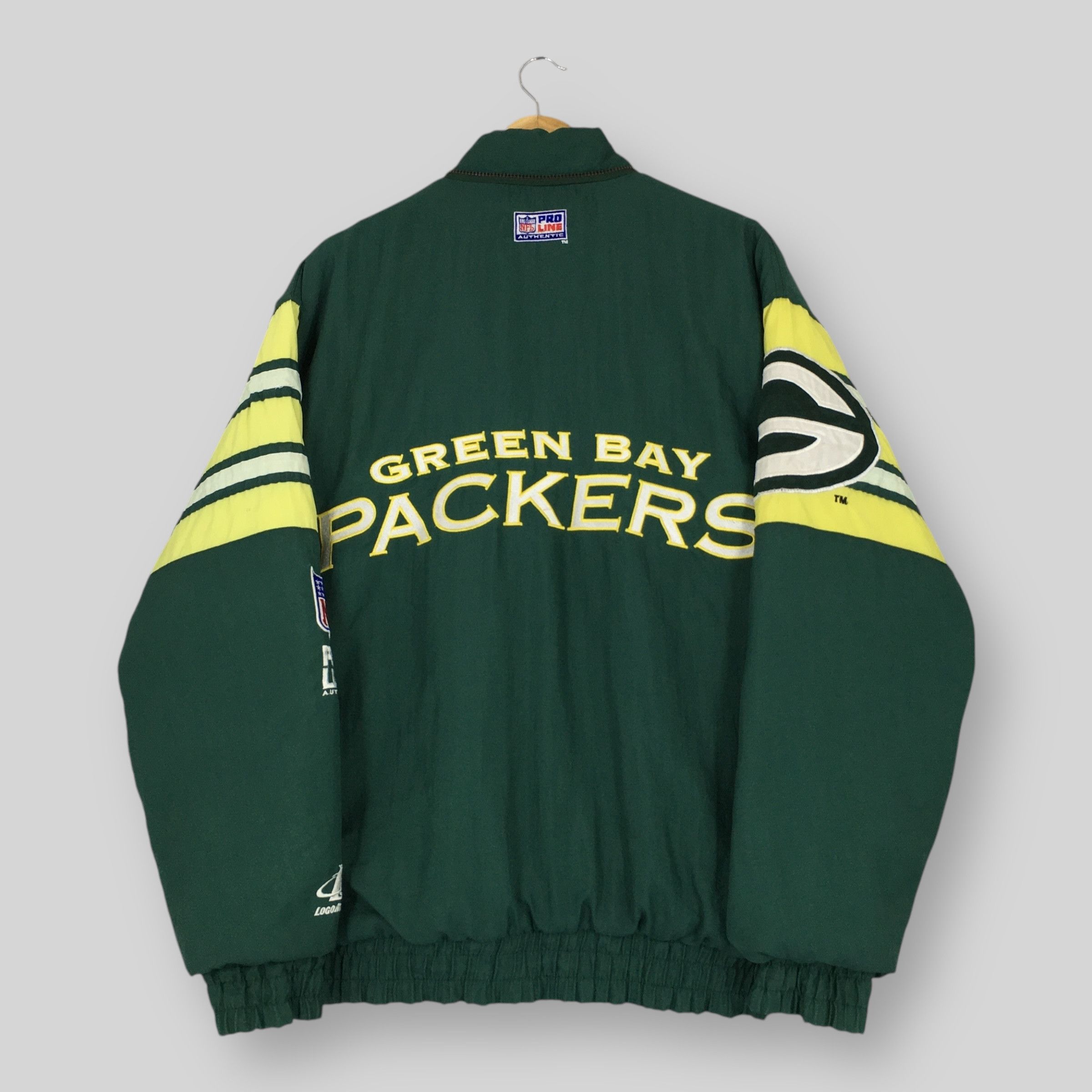 NFL × Starter × Vintage Vintage Green Bay Packers NFL Zipper Jacket Medium Size US M / EU 48-50 / 2 - 9 Thumbnail