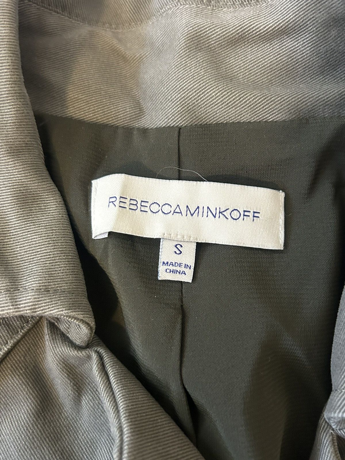 Rebecca Minkoff rebecca minkoff green trench coat Size S / US 4 / IT 40 - 3 Thumbnail