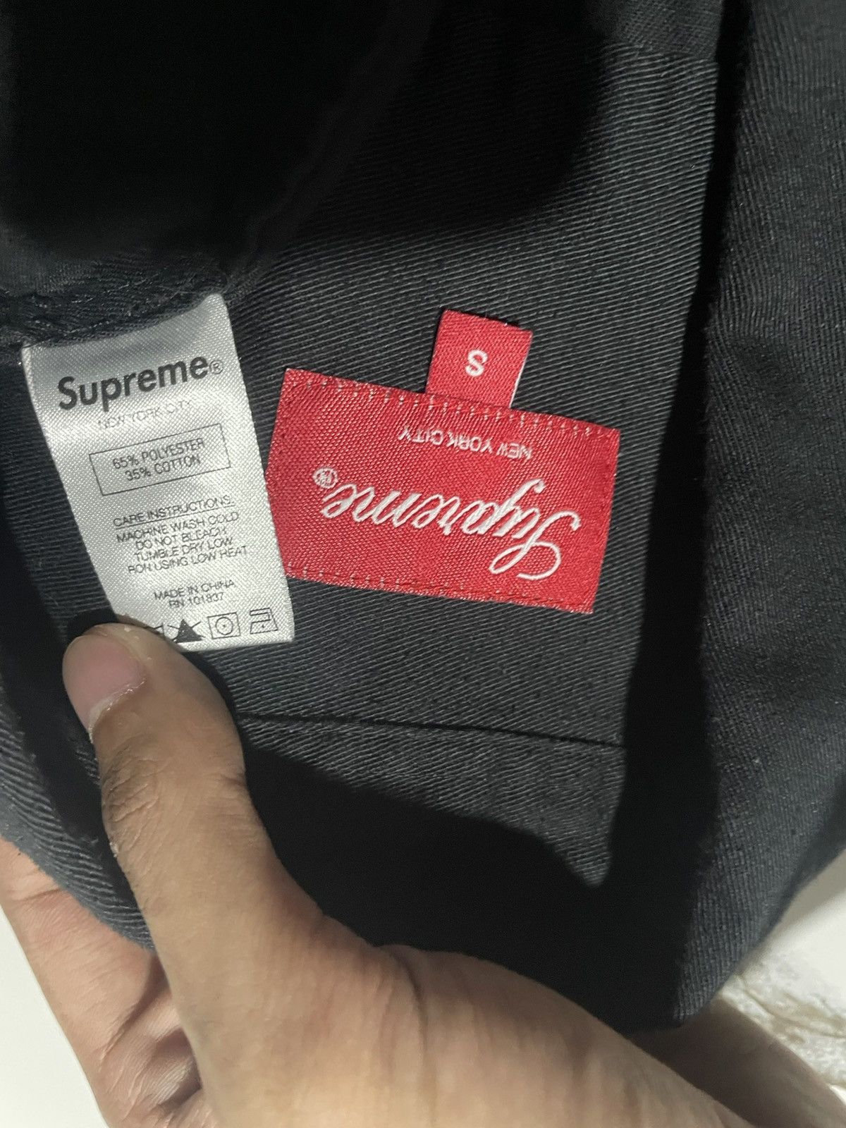 Supreme supreme racing logo work shirt Size US S / EU 44-46 / 1 - 4 Thumbnail