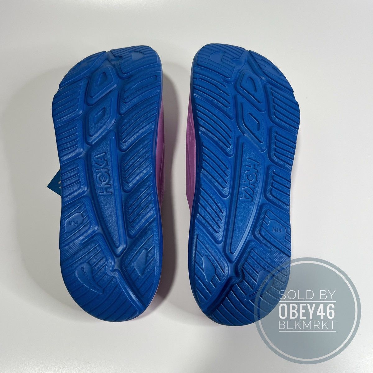 Hoka Hoka Ora Recovery Slide 3 Purple Sky Blue Sandal 14 Size US 14 / EU 47 - 5 Thumbnail