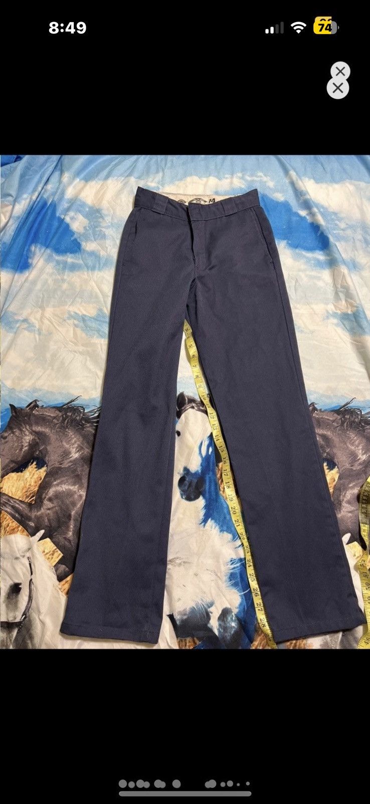 Dickies ***FINAL DROP***RARE 00s DICKIES 874 REWORK FLAT FRONT 26 Size US 26 / EU 42 - 5 Thumbnail