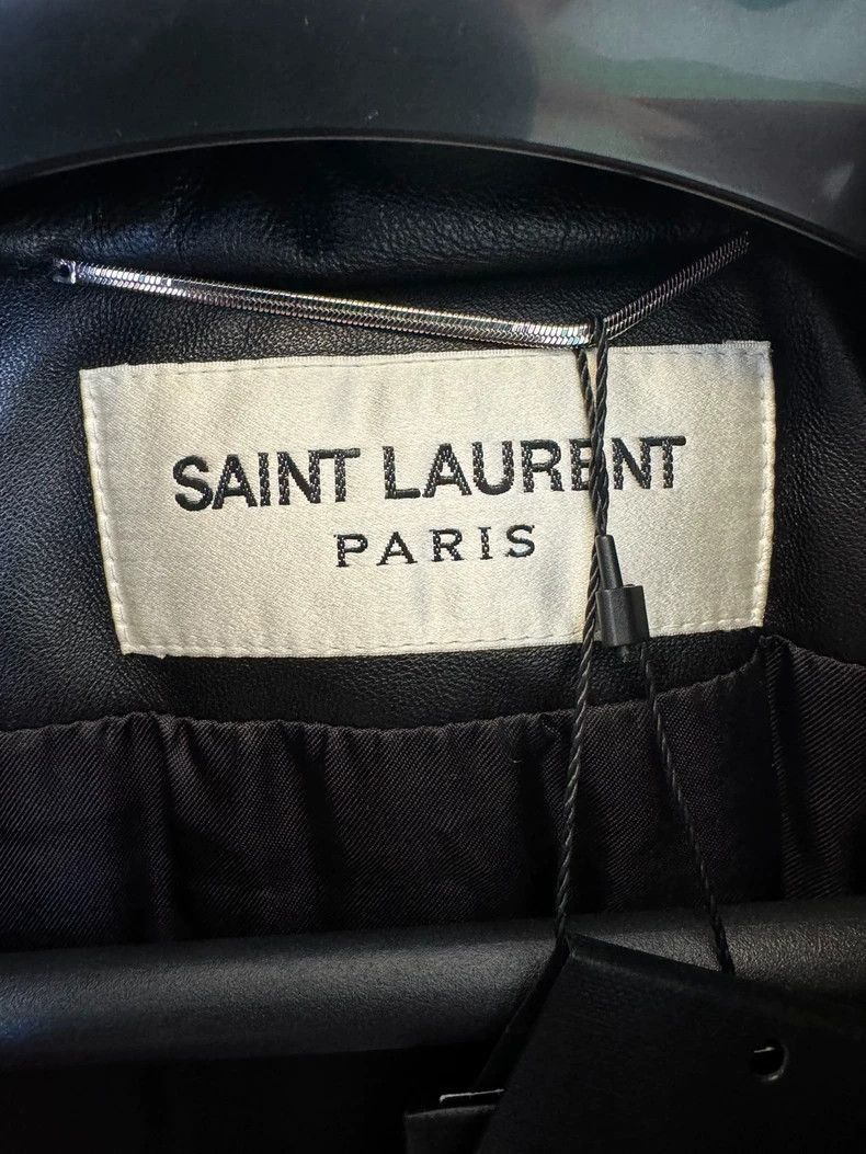 Saint Laurent Paris Saint Laurent Paris Saint Laurent Paris Black sheepskin ja Size US XL / EU 56 / 4 - 2 Thumbnail