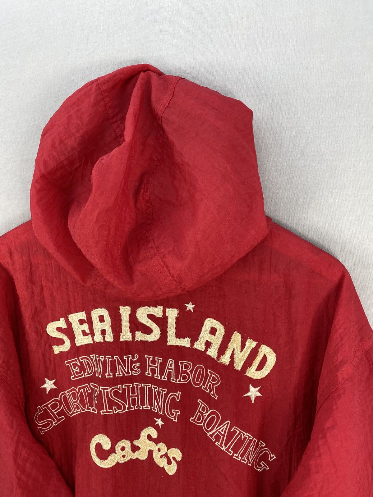 Edwin Edwin Sea Island Cafe Hoodie Nylon Jacket Size US L / EU 52-54 / 3 - 5 Thumbnail
