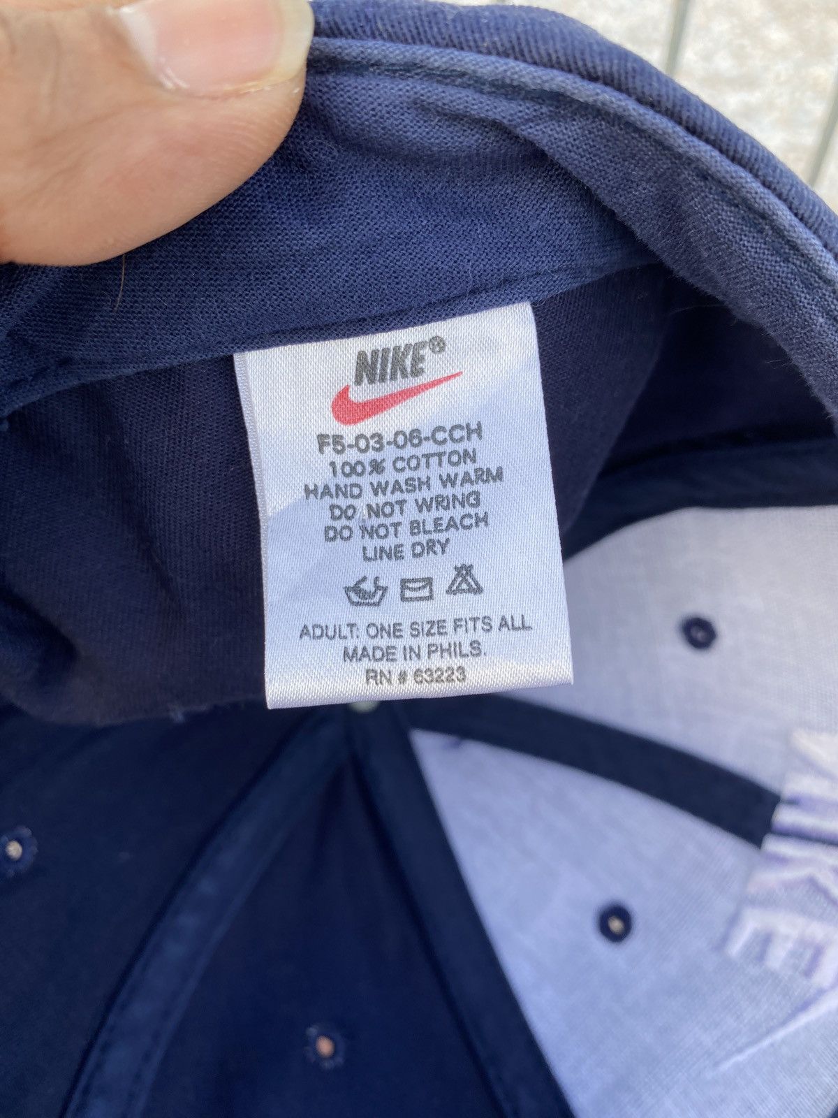 Nike × Vintage ♨️Rare♨️ Vintage Nike Cap 90s Size ONE SIZE - 6 Thumbnail