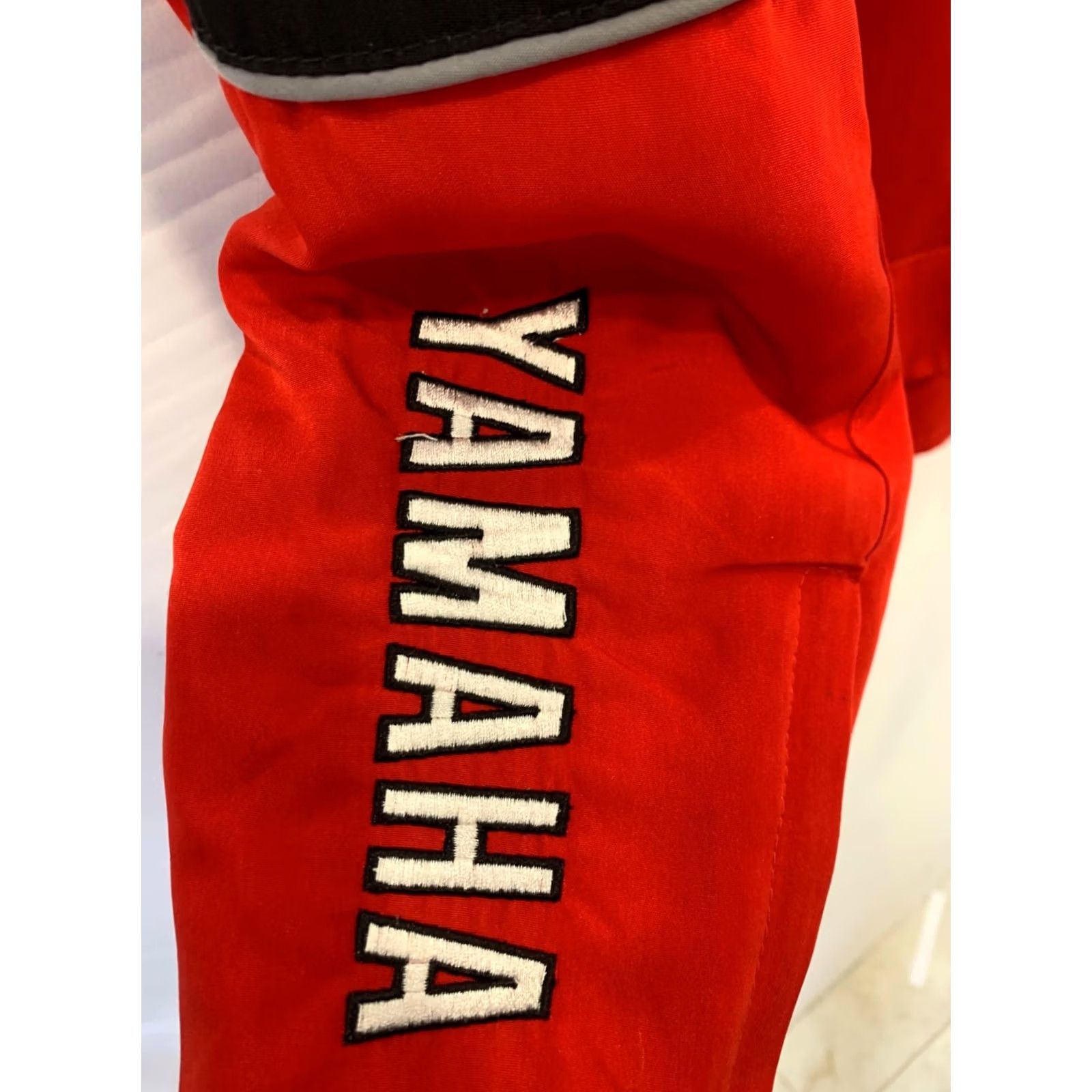 Yamaha VINTAGE Yamaha Racing Jacket Mens L Red Black Motorcycle Team Jacket Motorsport #157 Size US L / EU 52-54 / 3 - 5 Thumbnail