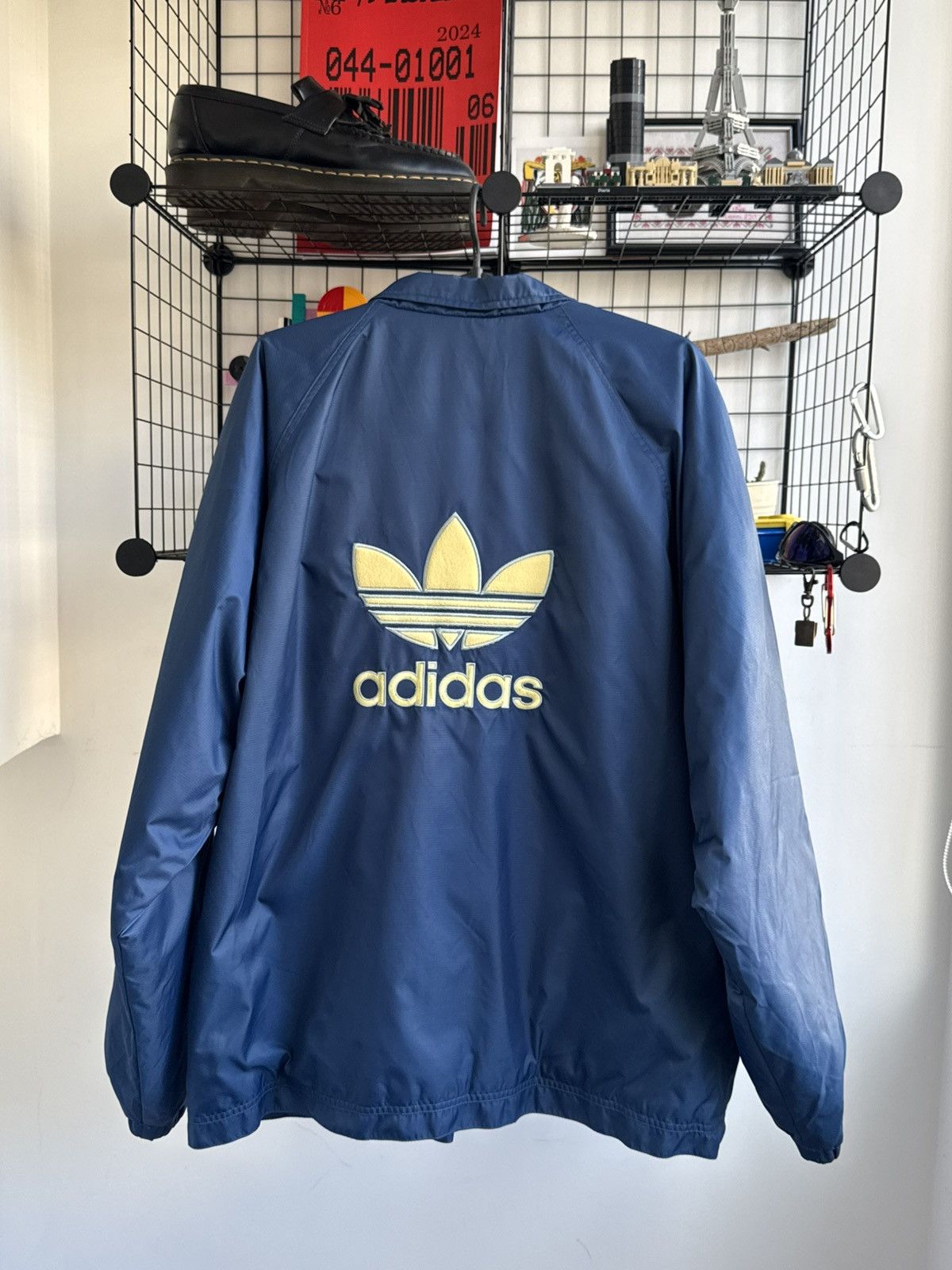 Adidas Vintage 80s Adidas Oversize Jacket Size US XL / EU 56 / 4 - 4 Thumbnail