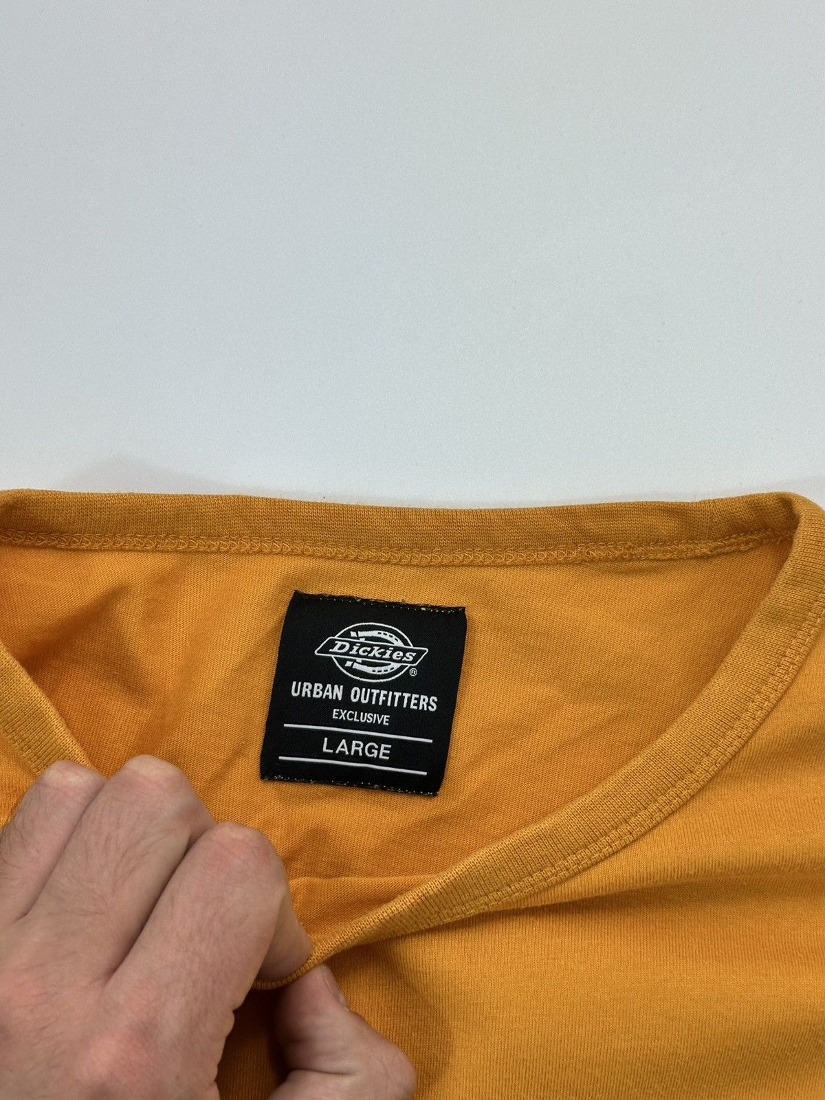 Dickies Dickies Long Sleeve Logo Men's Orange Size US L / EU 52-54 / 3 - 8 Thumbnail