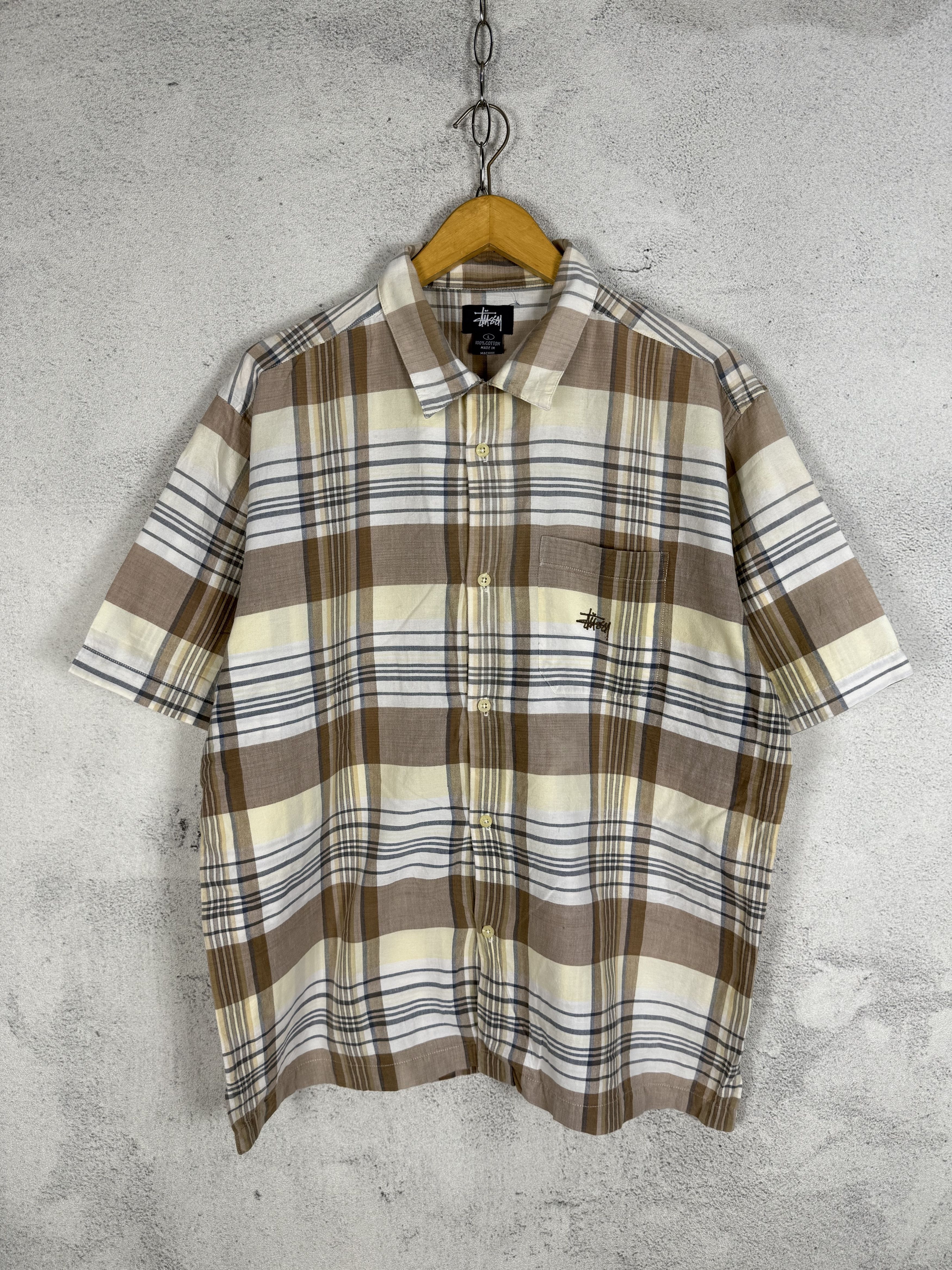 Stussy Stussy Matthew Printed Plaid Shirt SS24 | Grailed