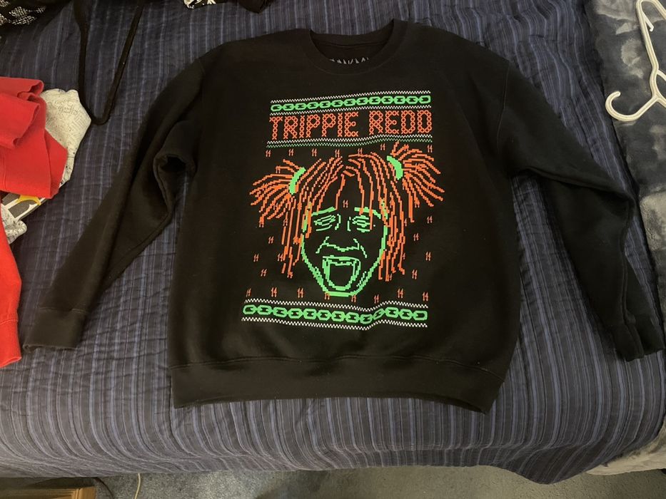 Trippie redd store ugly christmas sweater