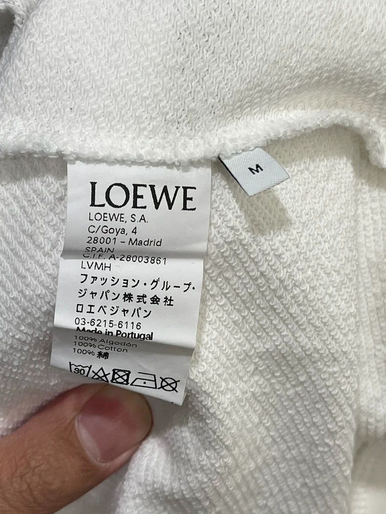 Loewe LOEWE White ladies' floral long sleeves Size M / US 6-8 / IT 42-44 - 5 Thumbnail