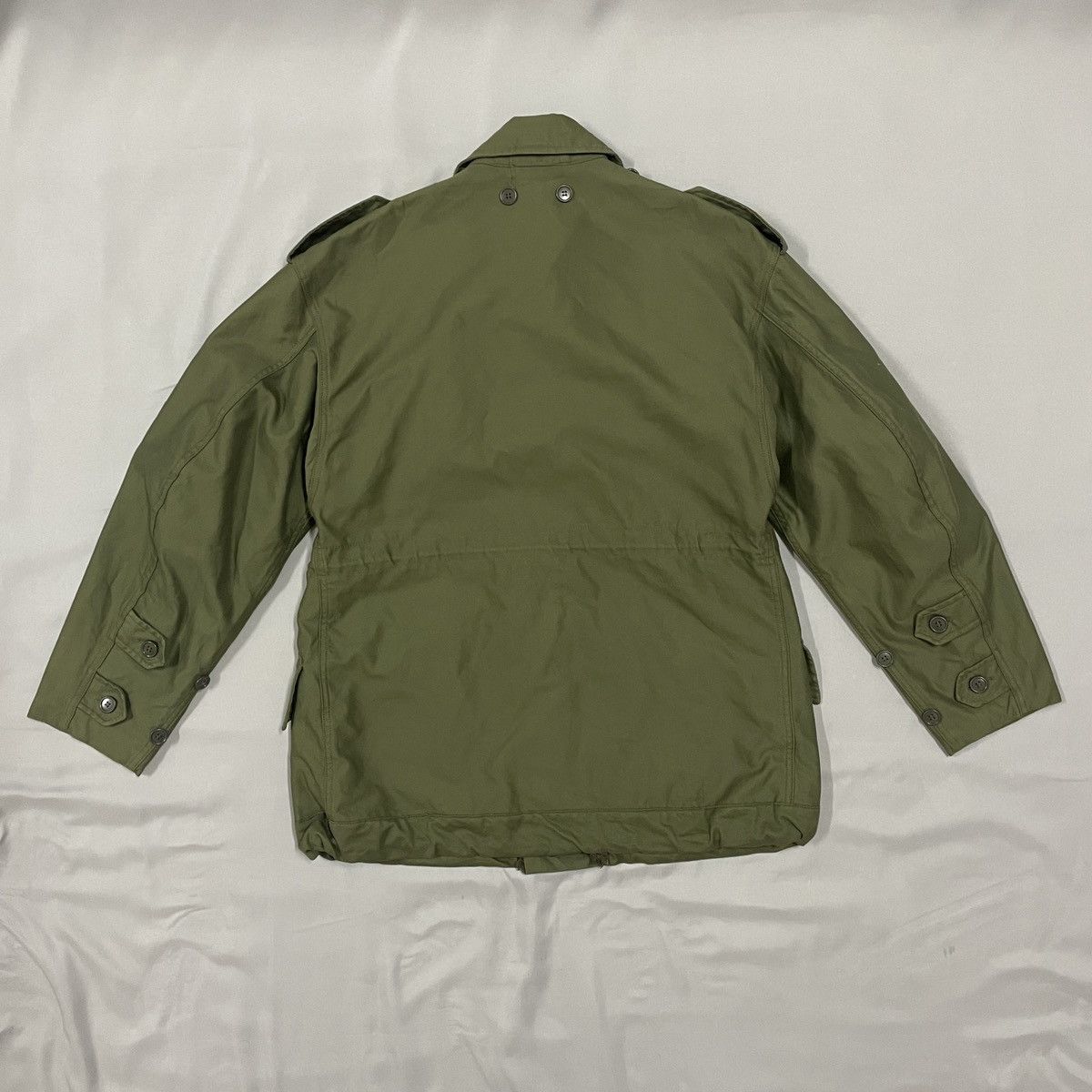 Vintage vintage Dutch Army KL WAHLER military jacket. Field jacket. Size US L / EU 52-54 / 3 - 6 Thumbnail