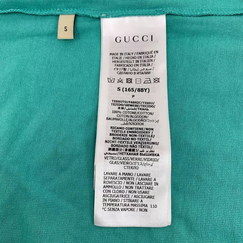 Gucci Gucci Cherry Letter Graphic Cotton TShirt-2506 Size S / US 4 / IT 40 - 6 Thumbnail