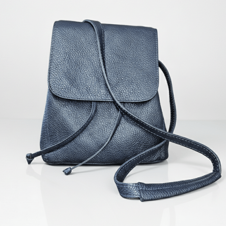 Vera Pelle Vera Pelle 9x10x4.5" Backpack Crossbody Convertible Strap Size ONE SIZE - 6 Thumbnail