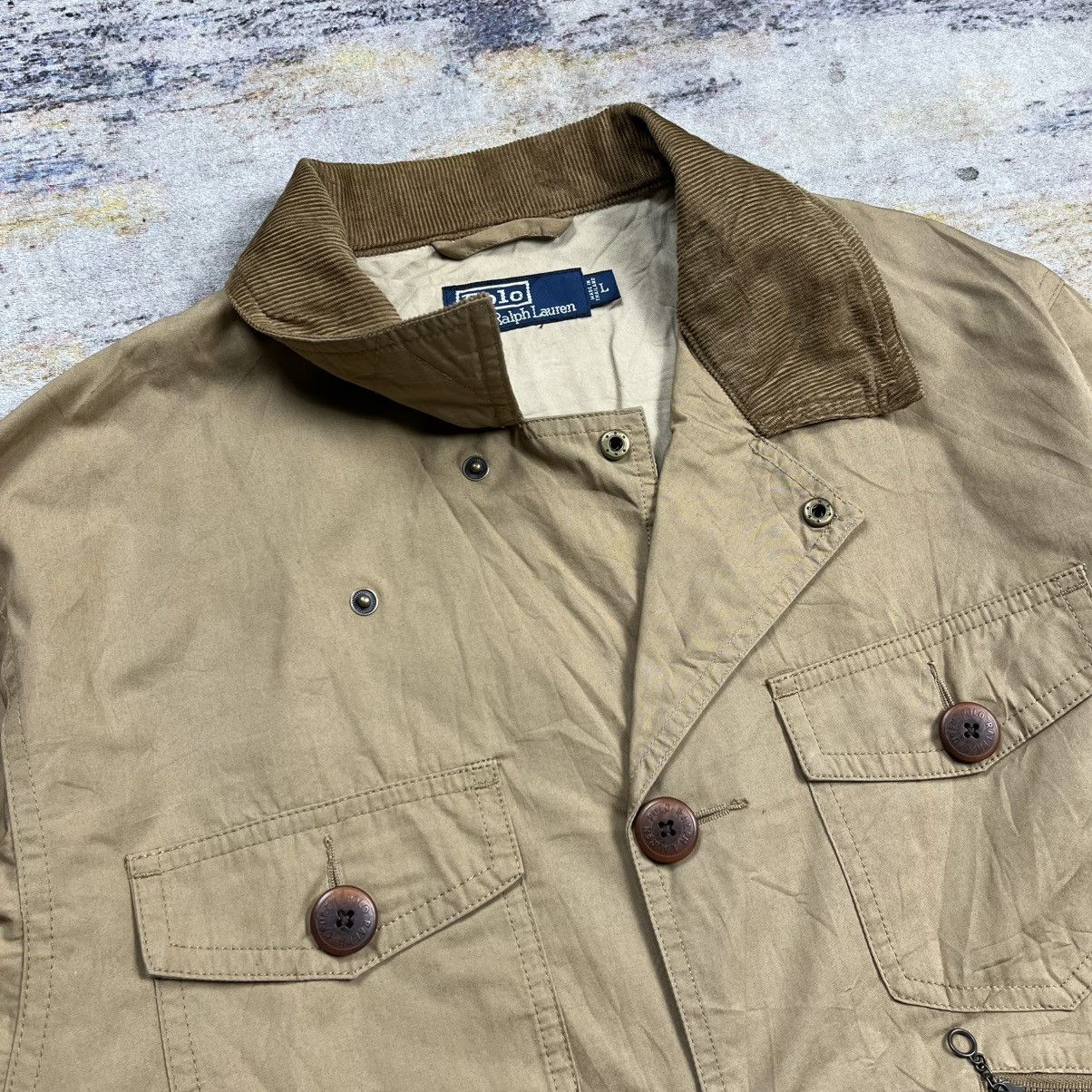 Polo Ralph Lauren Vintage 90s Polo Ralph Lauren tactical multi pocket jacket Size US L / EU 52-54 / 3 - 9 Thumbnail