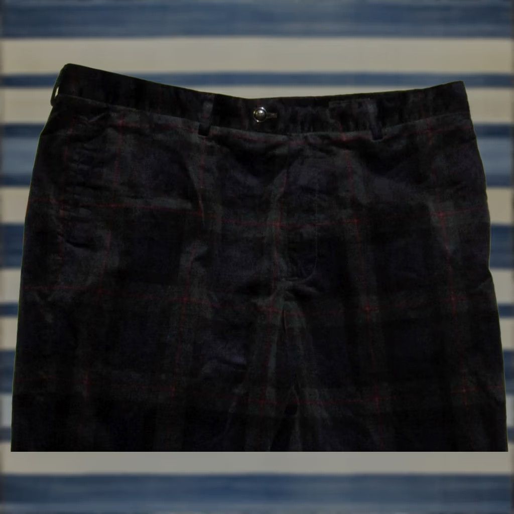 Bonobos BONOBOS Dress Pants Tartan Velvet SlIM 38 x 30 Dress Pants Mens Slim 38x30 Multicolor Size US 38 / EU 54 - 1 Thumbnail