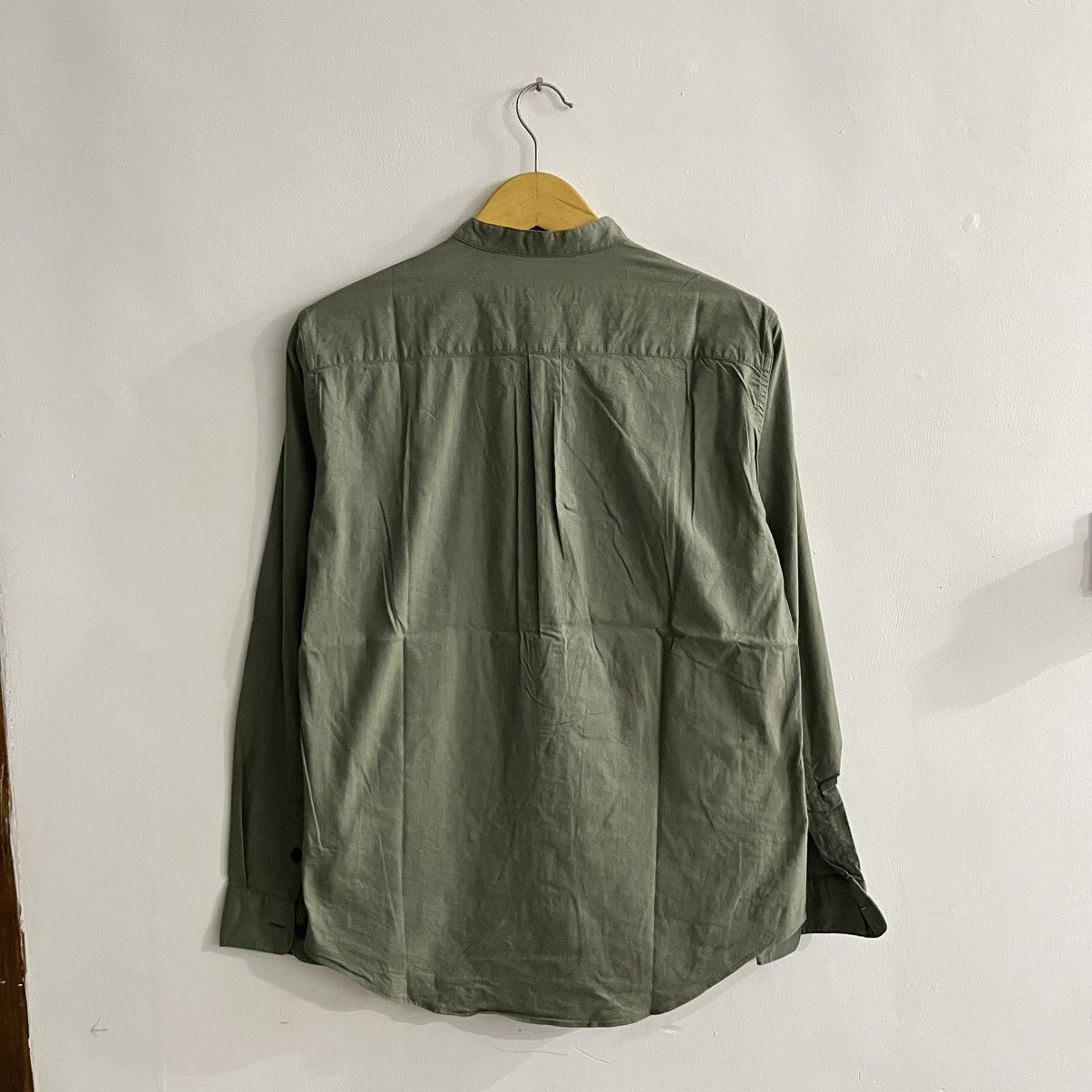 Japanese Brand Comme Ca Ism - Standcollar Button Up Shirt Size US M / EU 48-50 / 2 - 6 Thumbnail