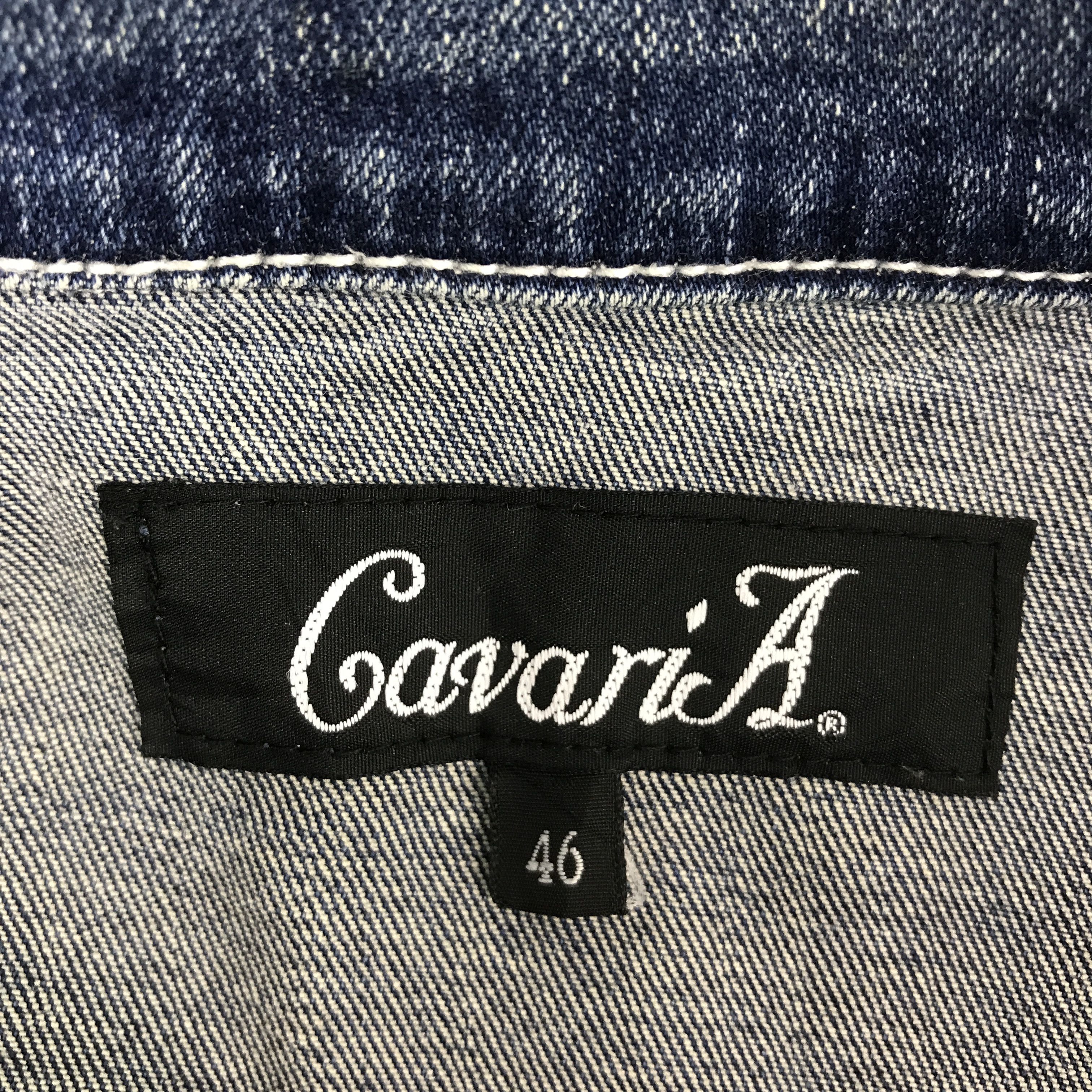 Japanese Brand GAVARIA DISTRESSET DESIGN BUTTON JACKET Size US L / EU 52-54 / 3 - 11 Thumbnail