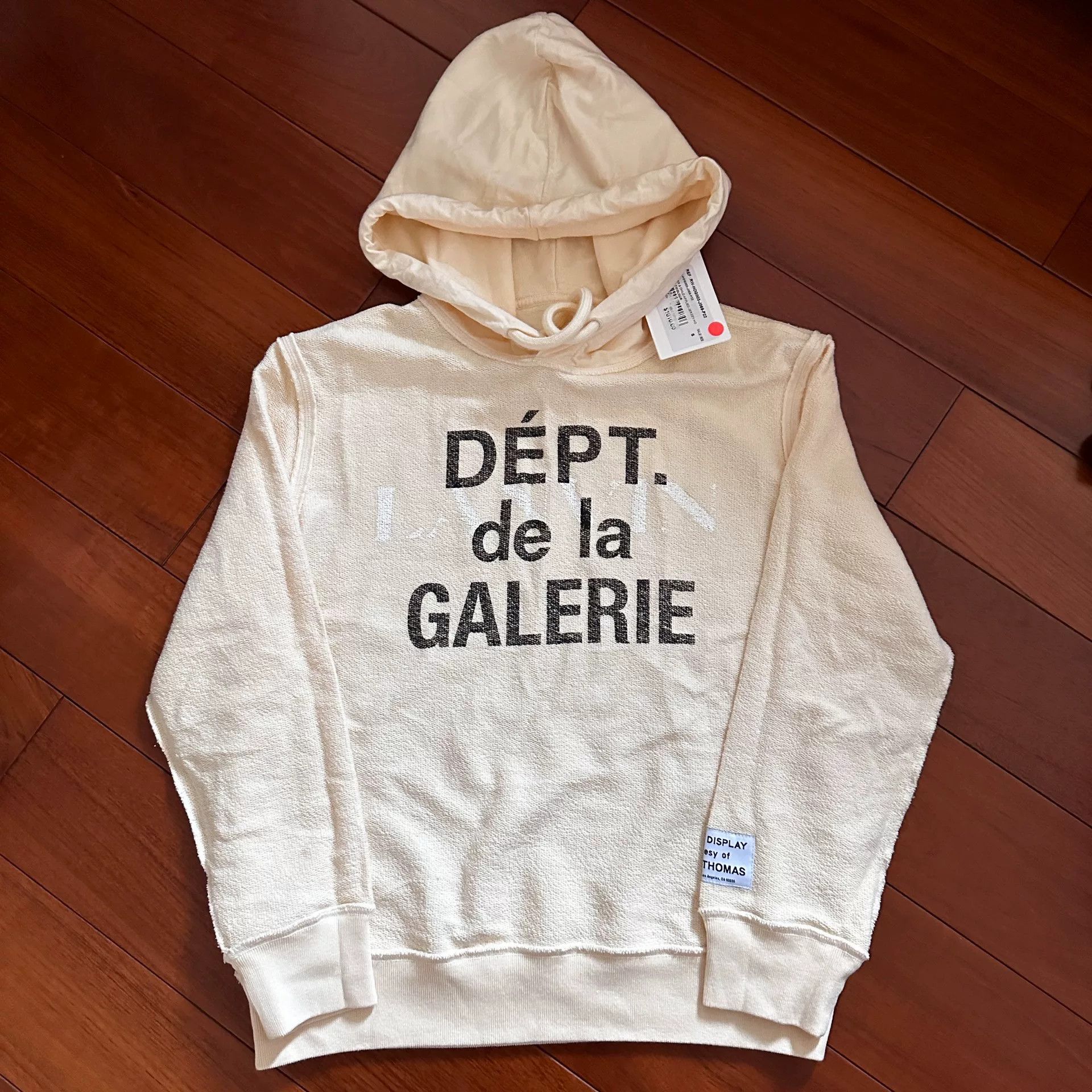 Gallery Dept. Gallery Dept. Lanvin White Hoodie Size US S / EU 44-46 / 1 - 1 Thumbnail