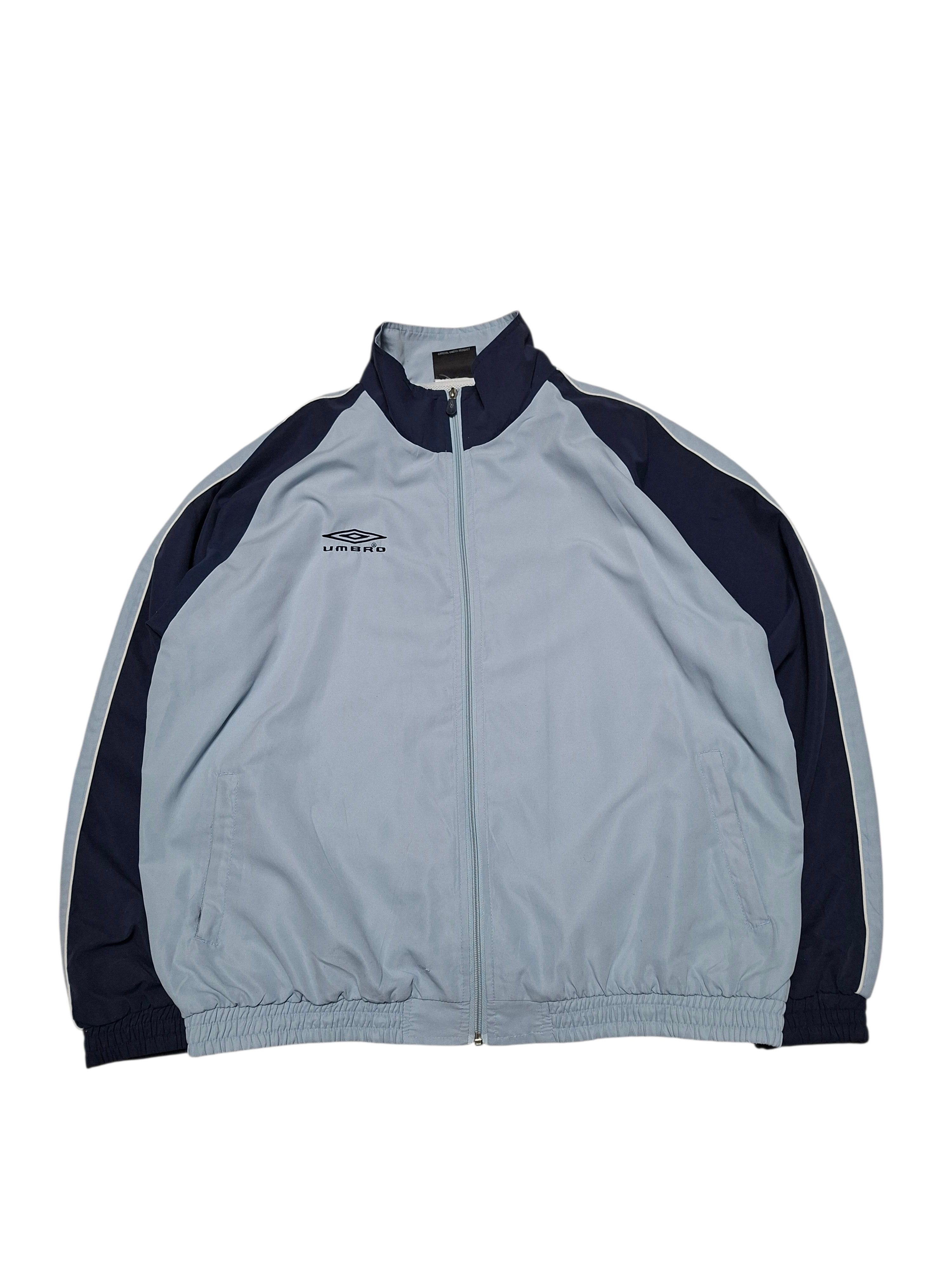 Umbro UMBRO VINTAGE NYLON BIG LOGO TRACK JACKET Size US L / EU 52-54 / 3 - 1 Thumbnail