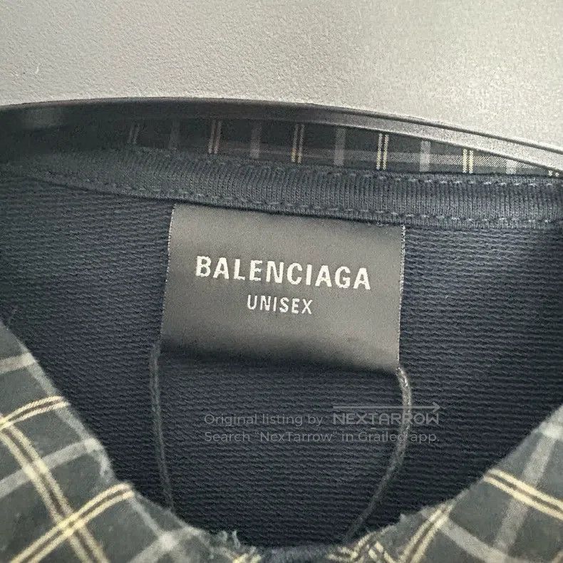 Balenciaga Balenciaga George V Street Ten Shirt Collar Long Sleeve Size US M / EU 48-50 / 2 - 3 Thumbnail