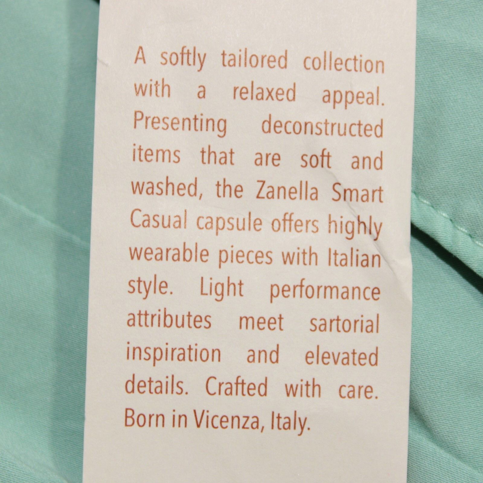 Zanella Zanella New with tags Chino Size 34 US In Green Size US 34 / EU 50 - 6 Thumbnail