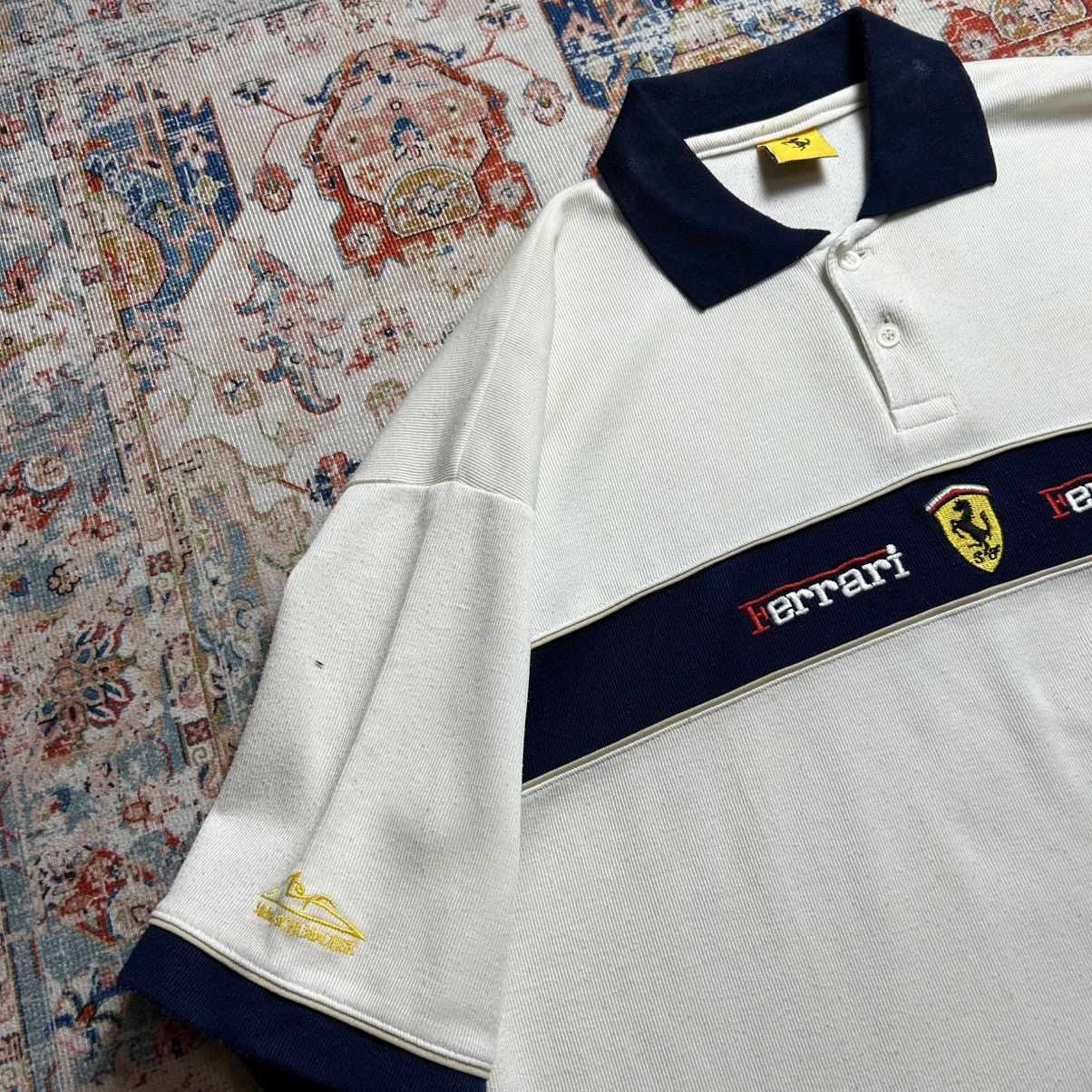 Ferrari Ferrai 1996 Michael Schumacher Vintage Polos Size US XL / EU 56 / 4 - 2 Thumbnail