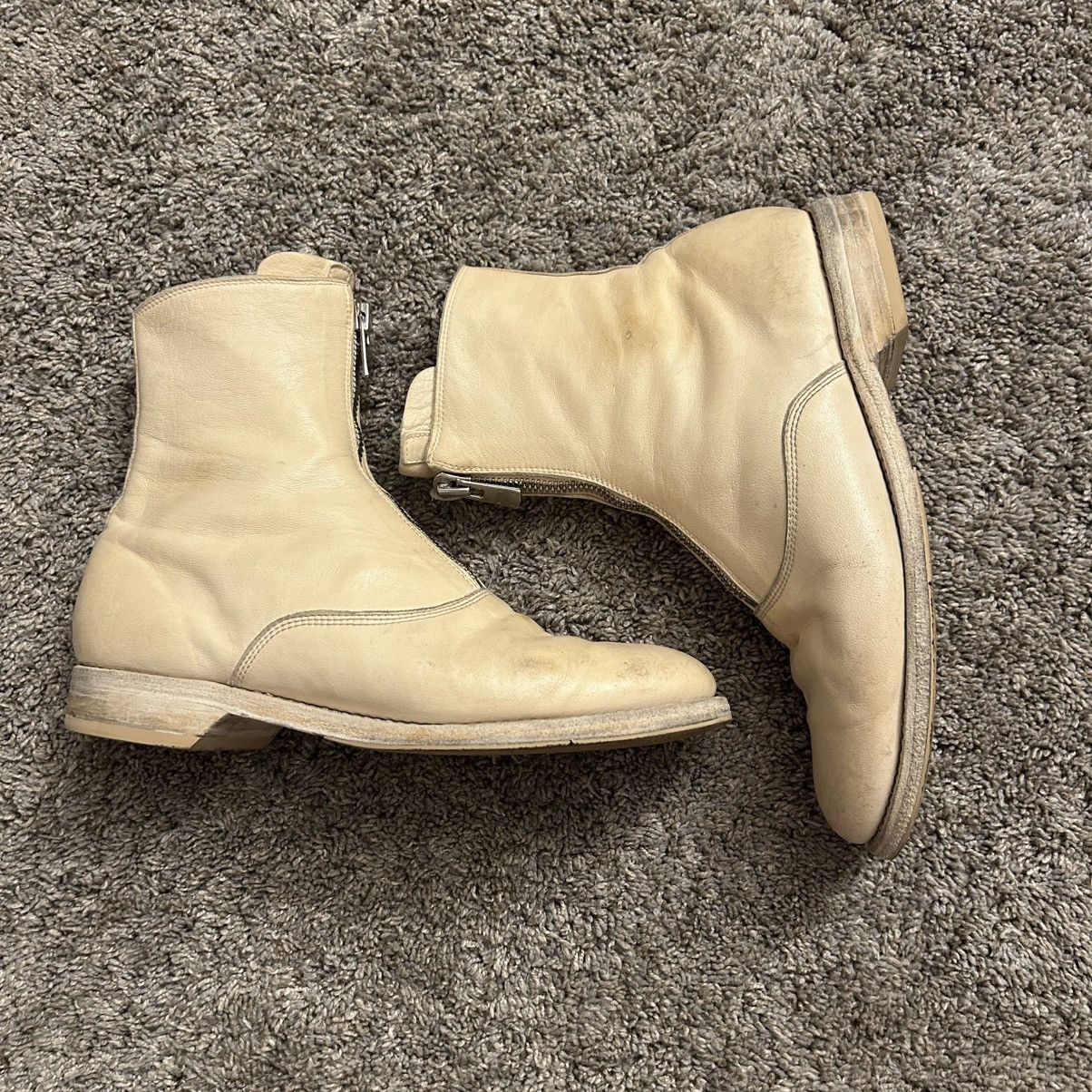 Designer × Guidi × Vintage Guidi 210 White/Tan Size US 7 / EU 40 - 2 Thumbnail