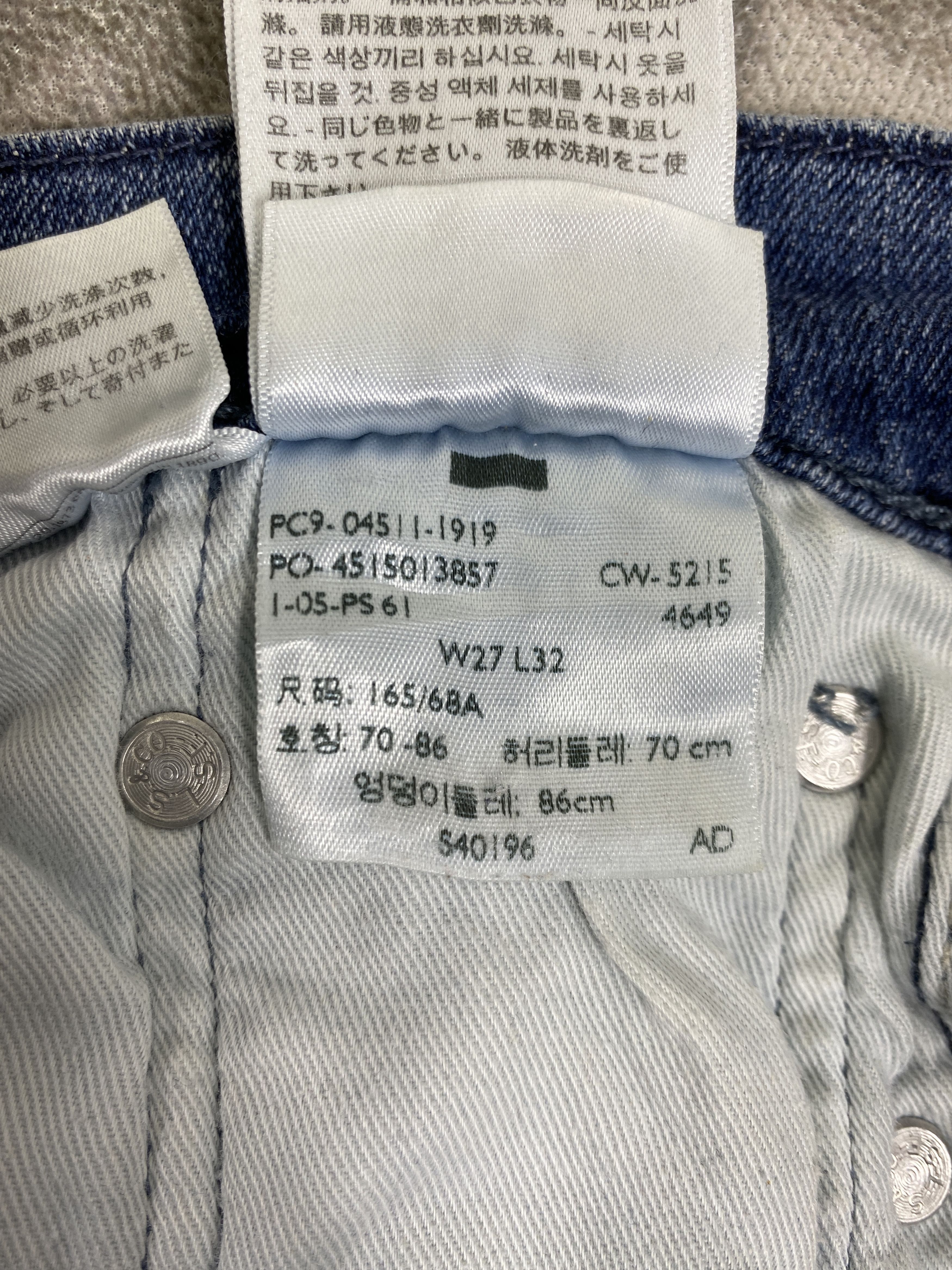 Levi's Distressed Blue Vintage Levi's 511 Jeans 27x29 Denim -SJ199 Size US 27 - 13 Thumbnail