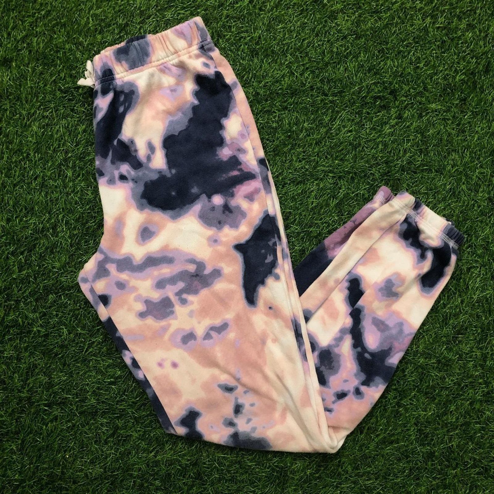 Other Women's Pink/Purple/Blue Tie Dye/Marbled Jogger Sweatpants Size 24" / US 00 / IT 34 - 1 Thumbnail
