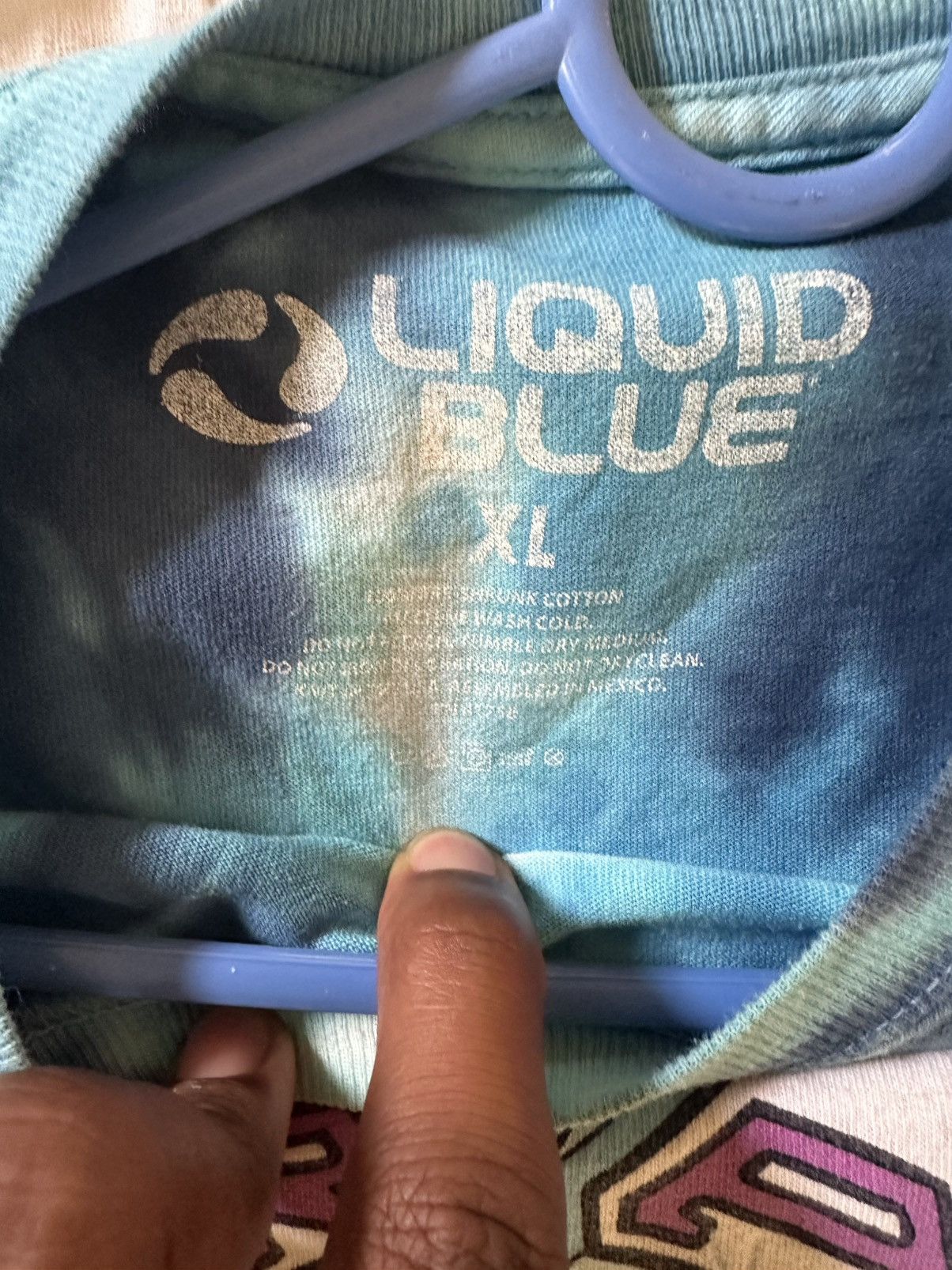 Liquid Blue Grateful Dead tie-dye ski tee shirt Size US XL / EU 56 / 4 - 3 Thumbnail