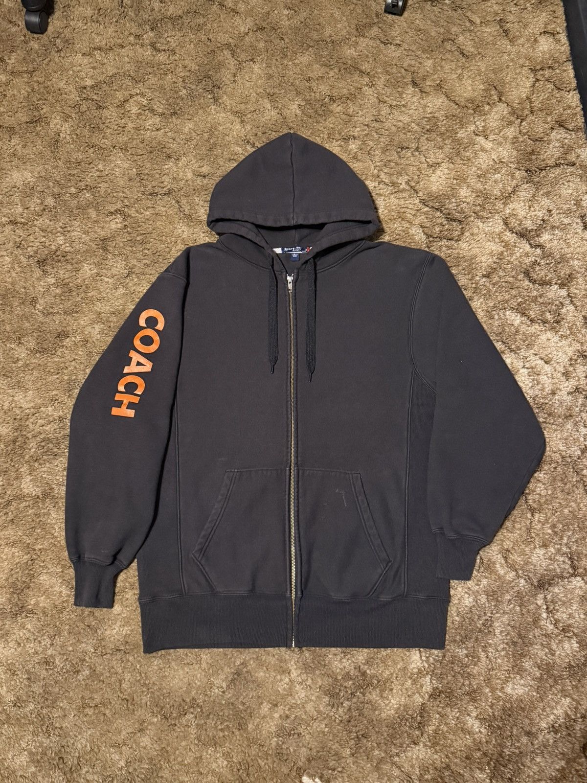 Vintage Y2K Game Truck Heavyweight Zip Up Hoodie Black Large Size US L / EU 52-54 / 3 - 3 Thumbnail