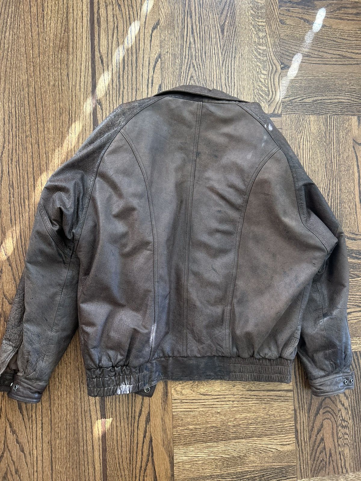 Vintage Vintage leather Jacket Size US L / EU 52-54 / 3 - 2 Thumbnail