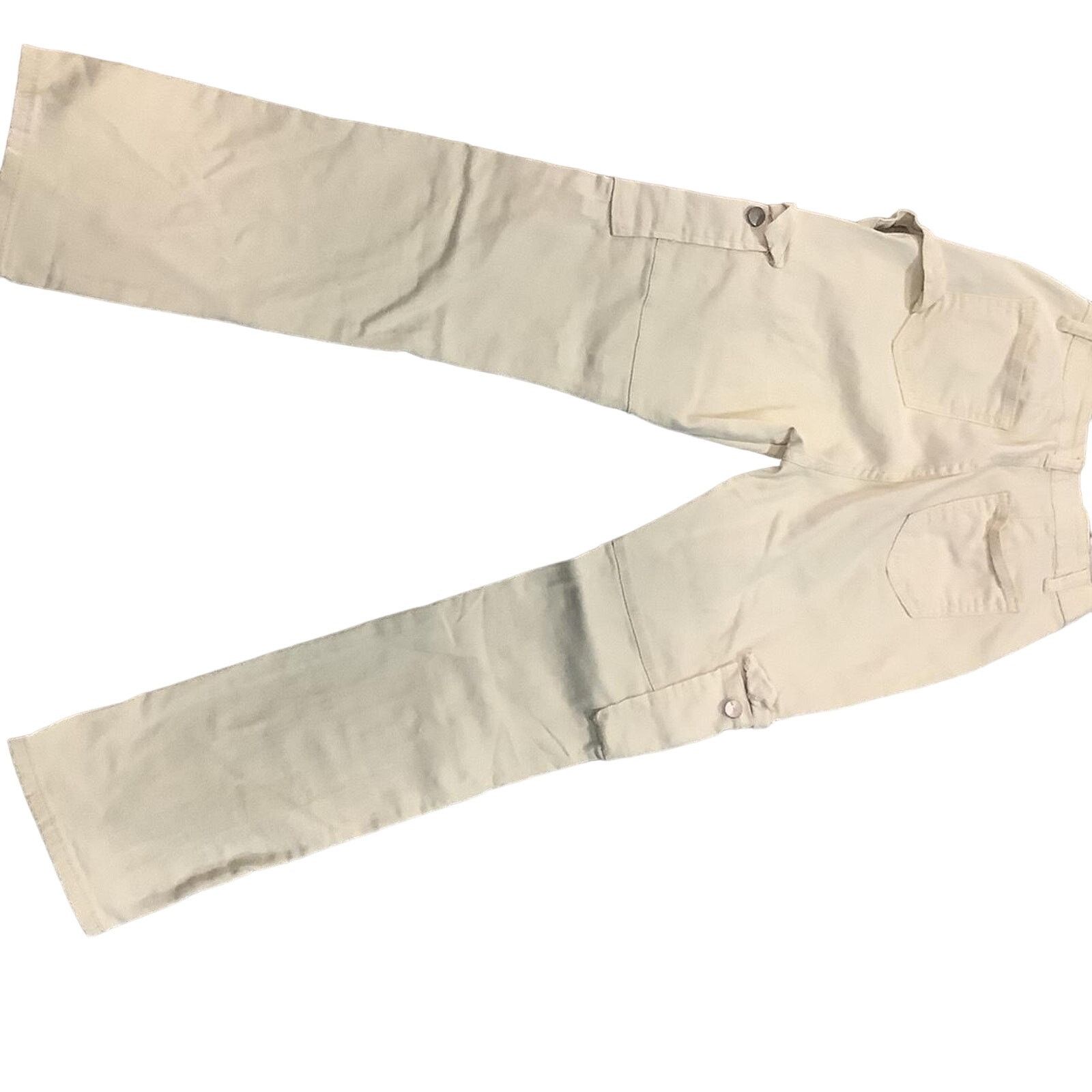 Other Womens vanilla color cargo pants Size 28" / US 6 / IT 42 - 5 Thumbnail