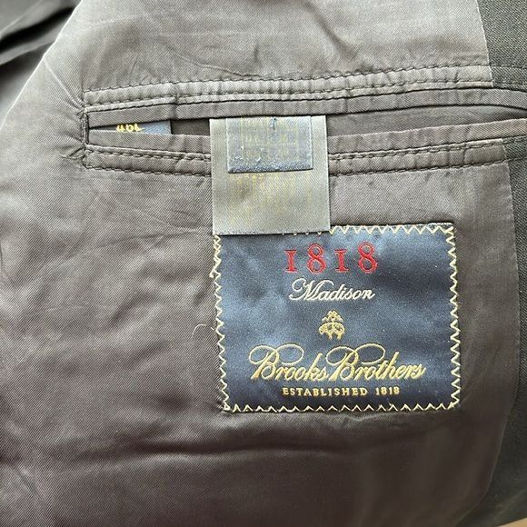 Brooks Brothers Loro Piana Brooks Brothers Traditional Fit Two Button 1818 M Size 46L - 11 Thumbnail