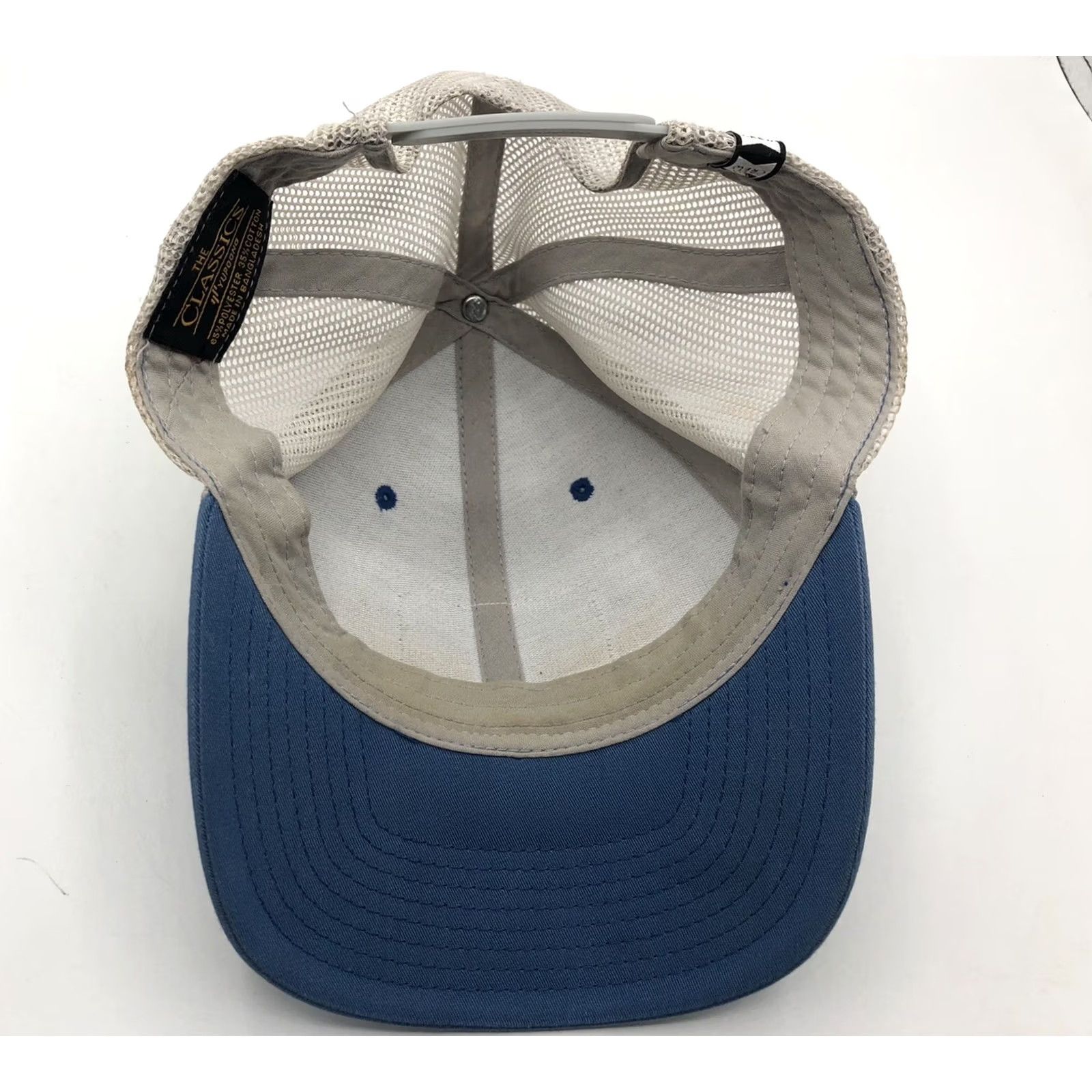 Vintage Salty Crew Hat Blue Green Fish Classic Hat The Classics 65% Polyester 35% Cotton Baseball Cap Men One Size Blue Classic Mens Hat Size ONE SIZE - 6 Thumbnail