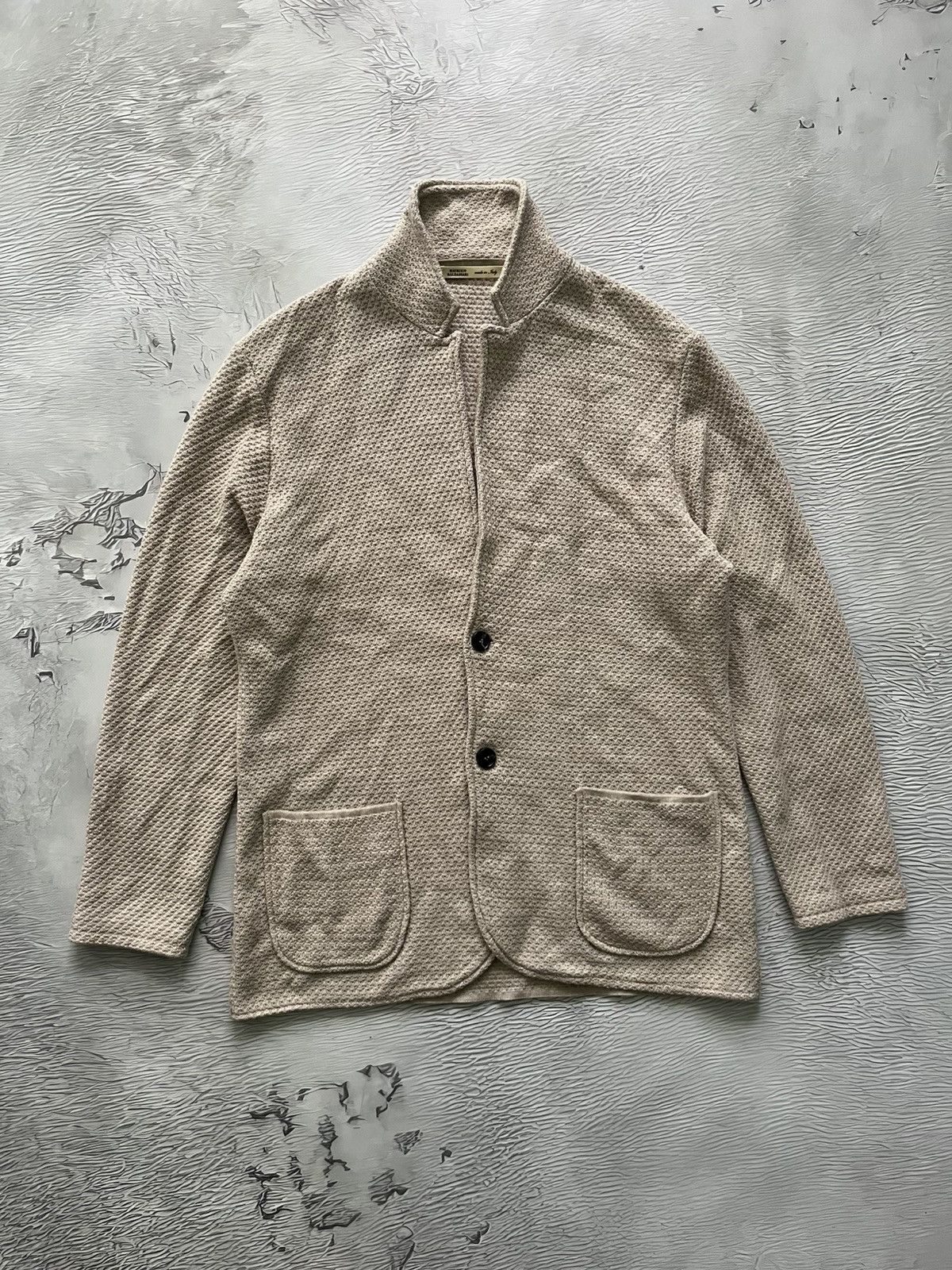 Maurizio Baldassari Maurizio Baldassari Brera Knit Wool Cardigan Sweater Blazer Size US M / EU 48-50 / 2 - 1 Thumbnail