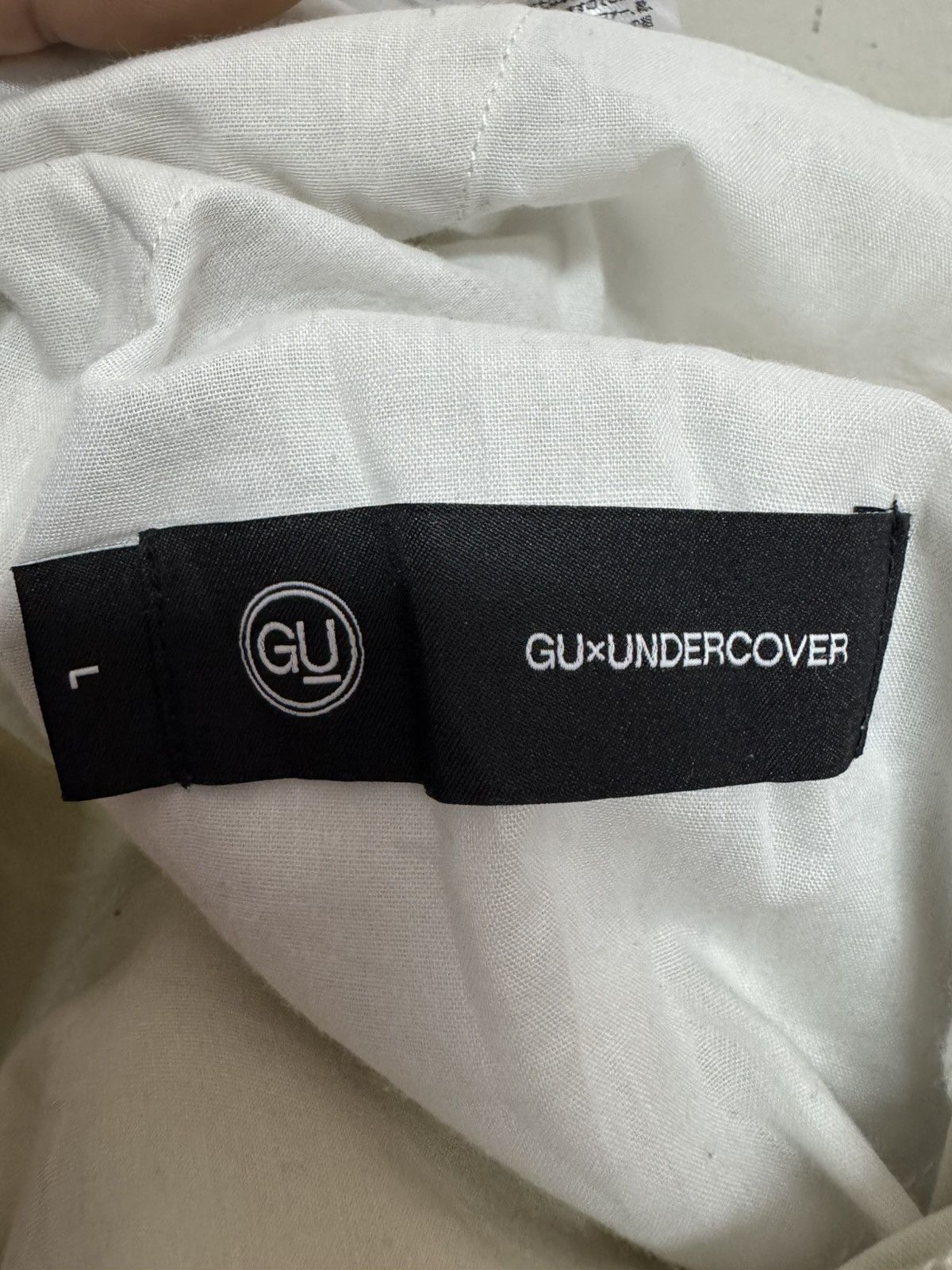 gu x undercover pants