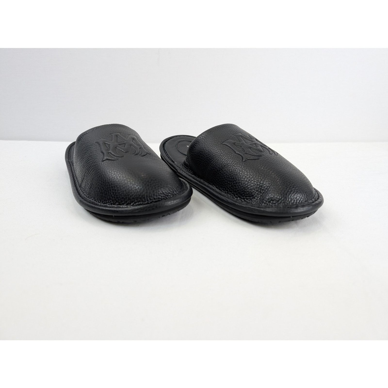 Amiri o1rshd1 Lux Leather Slipper Sandal in Black Size US 11 / EU 44 - 6 Thumbnail