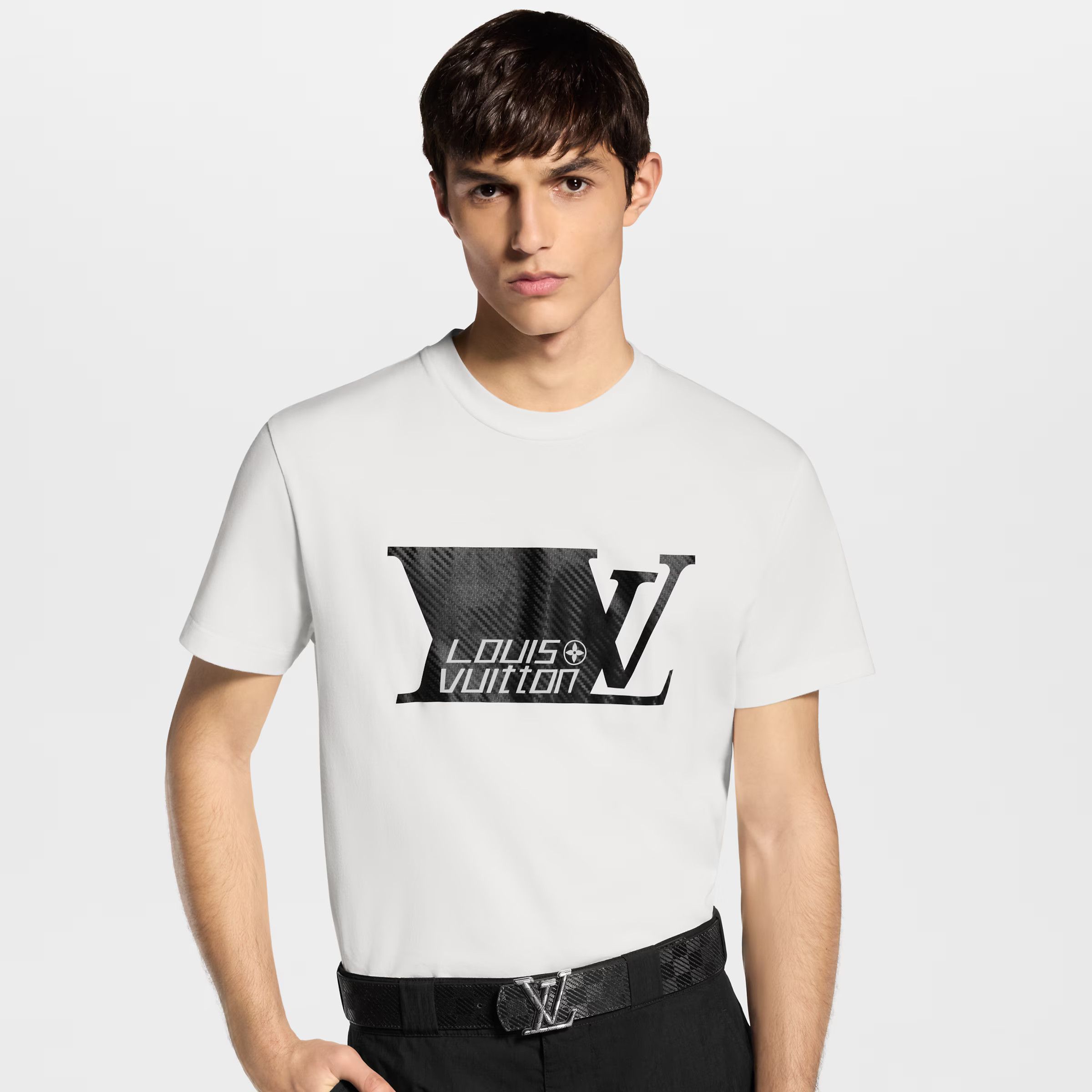 Louis Vuitton Printed Signature T-shirt Size US L / EU 52-54 / 3 - 4 Thumbnail