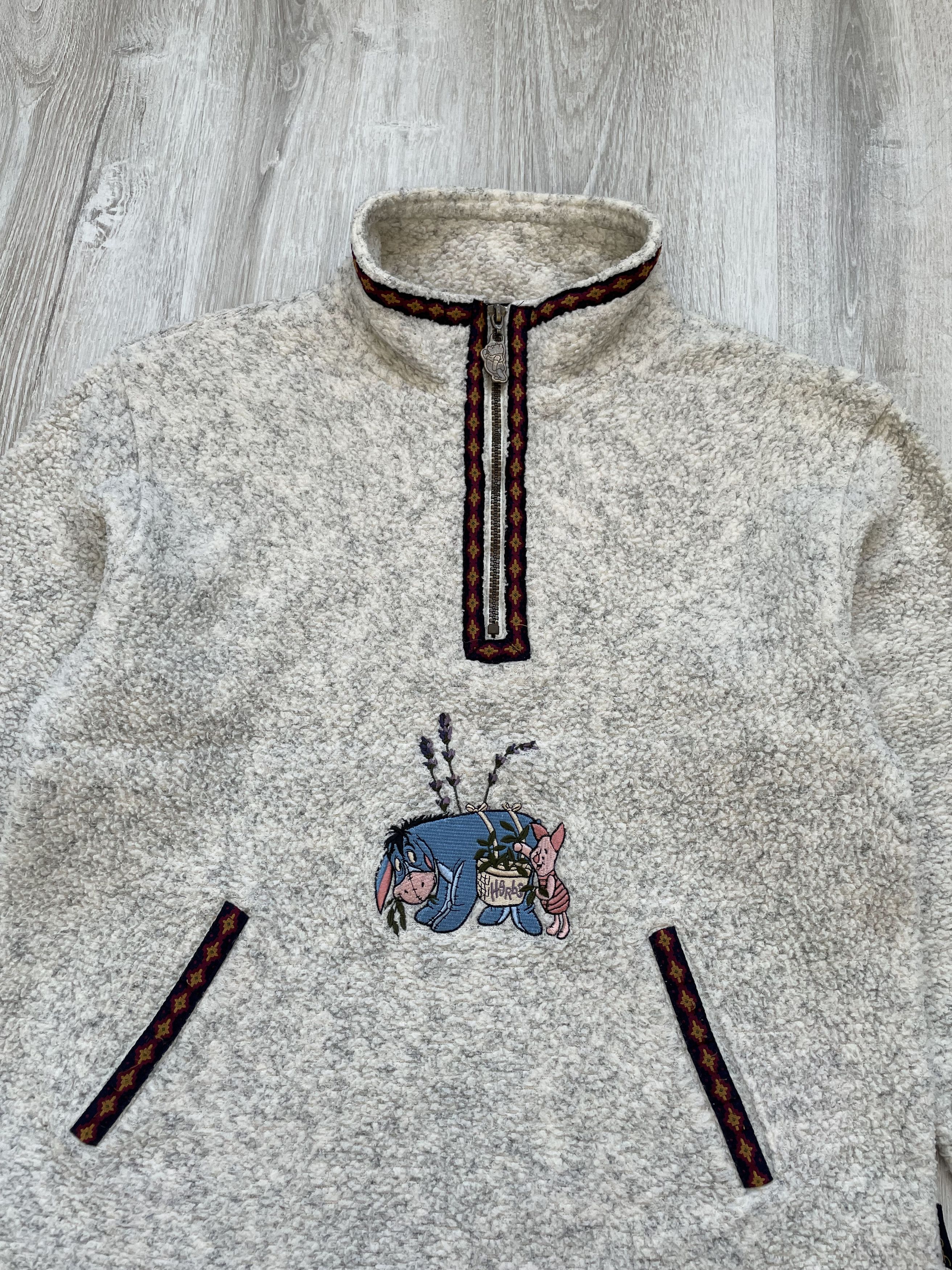 Vintage Vintage Disney Winnie Pooh Teedy Fleece Size US S / EU 44-46 / 1 - 2 Thumbnail