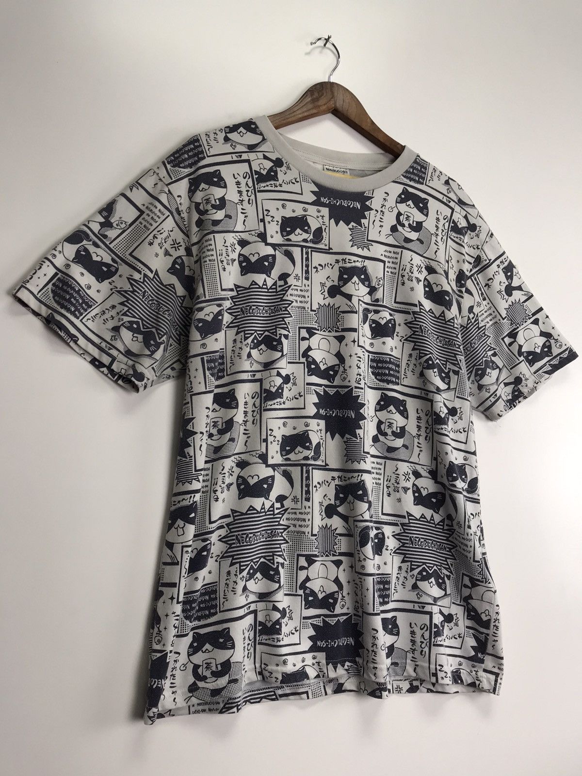 Cartoon Network × Vintage Vintage Movie Necobuchi-San tee Size US L / EU 52-54 / 3 - 4 Thumbnail