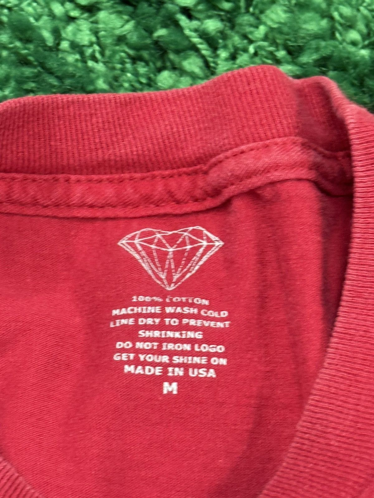 Diamond Supply Co. × Vintage Diamond Supply Co Red Car Thug / Gangster Tee Red Medium Size US M / EU 48-50 / 2 - 4 Thumbnail