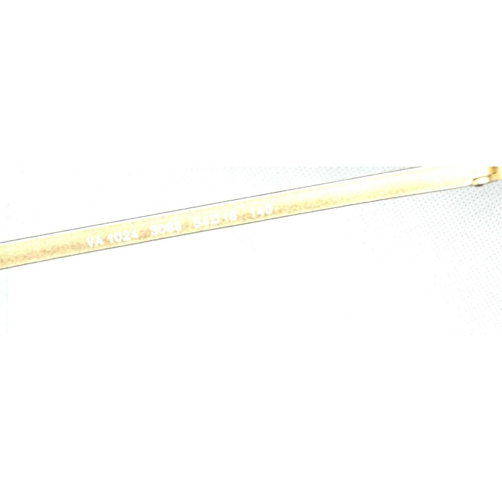 Valentino NIB VALENTINO VA1024 RED HAVANA LIGHT GOLD EYEGLASSESS 54-16 Size ONE SIZE - 8 Thumbnail